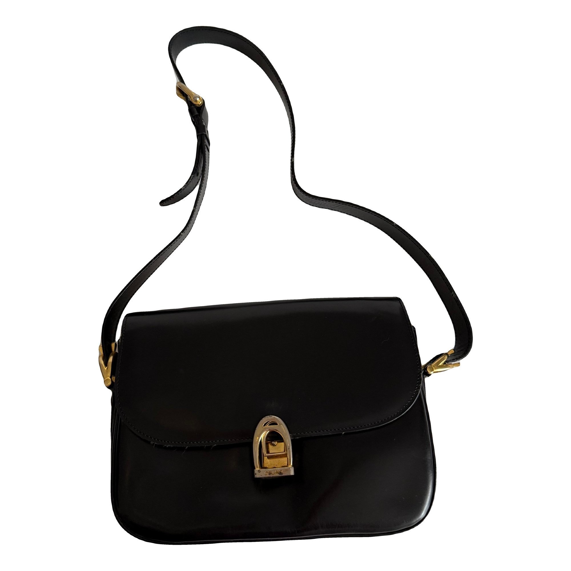 Triomphe leather handbag