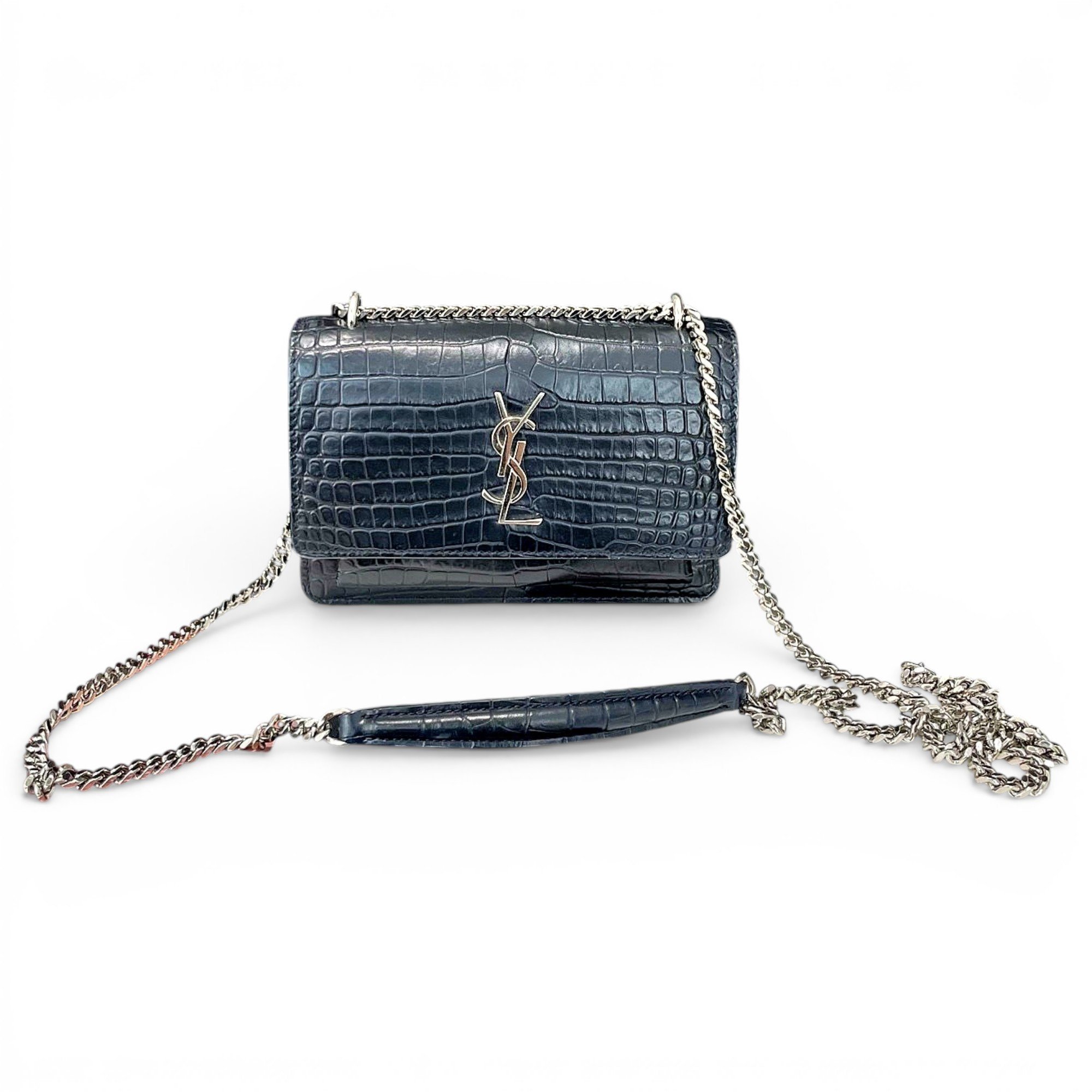 Sunset leather handbag