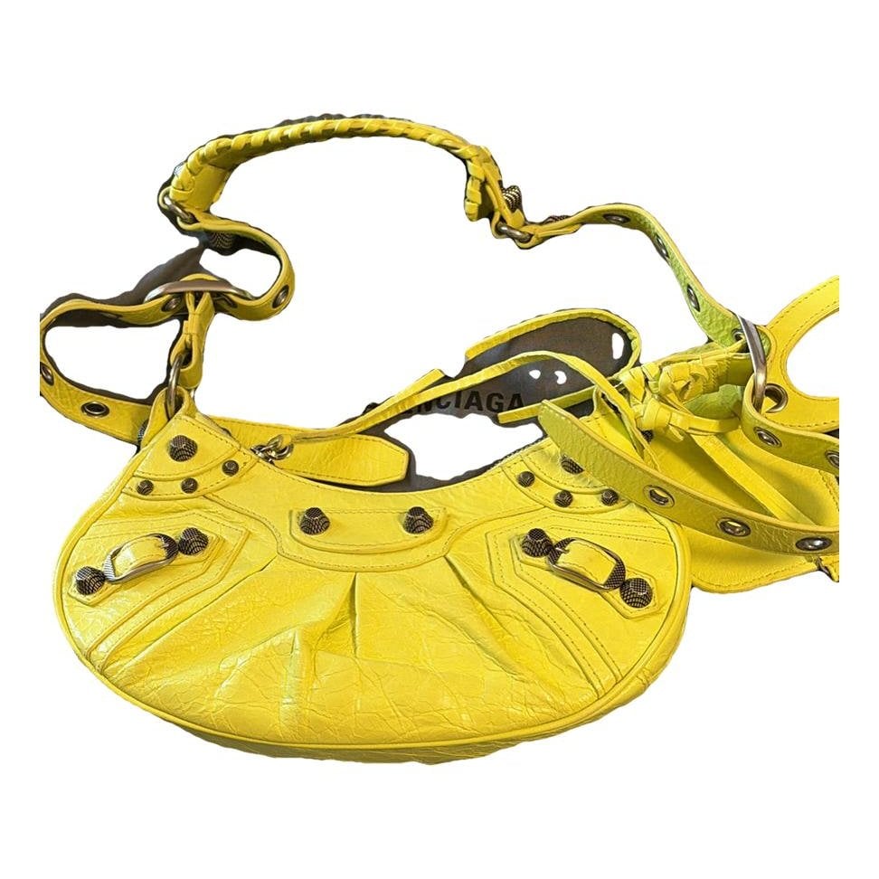 Le Cagole leather handbag