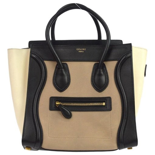 Luggage leather handbag
