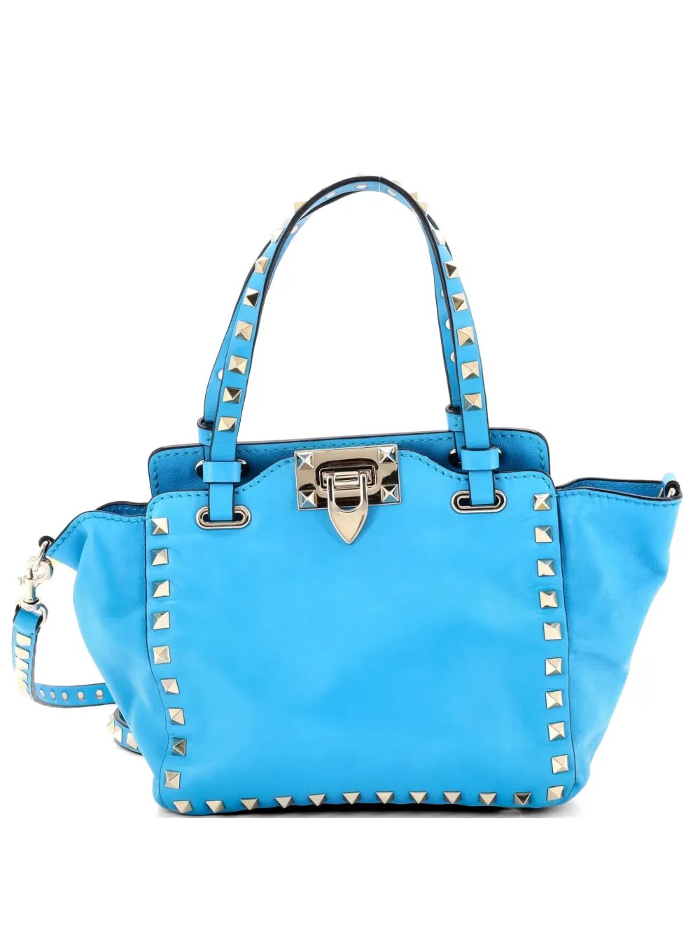 Rockstud Soft Leather Small tote bag