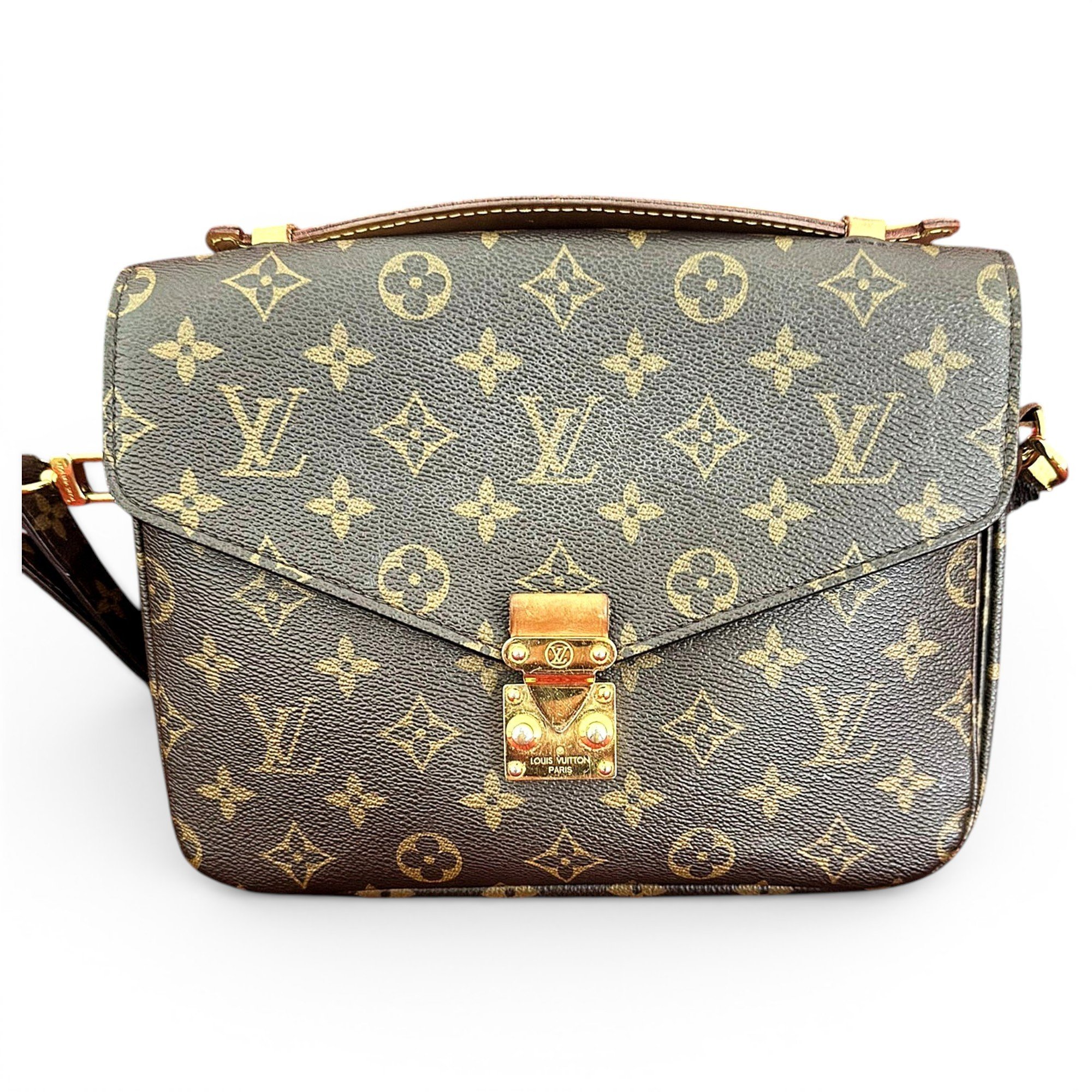 Metis leather crossbody bag