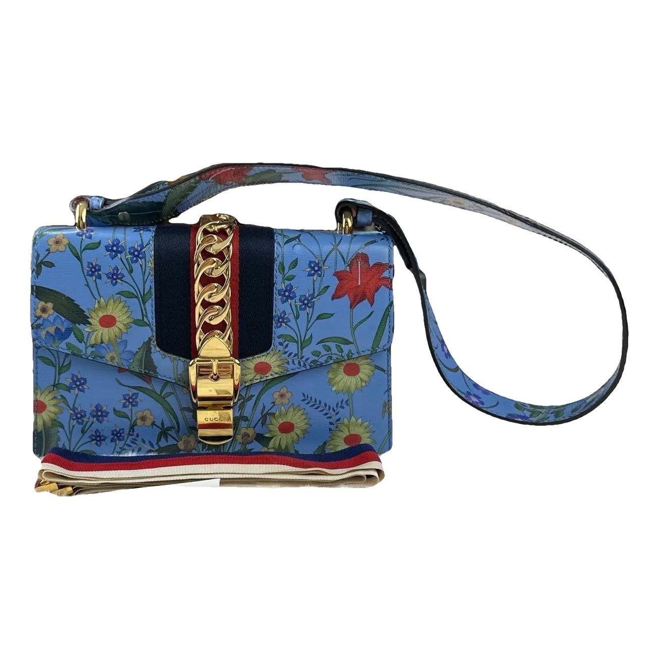Sylvie vinyl handbag