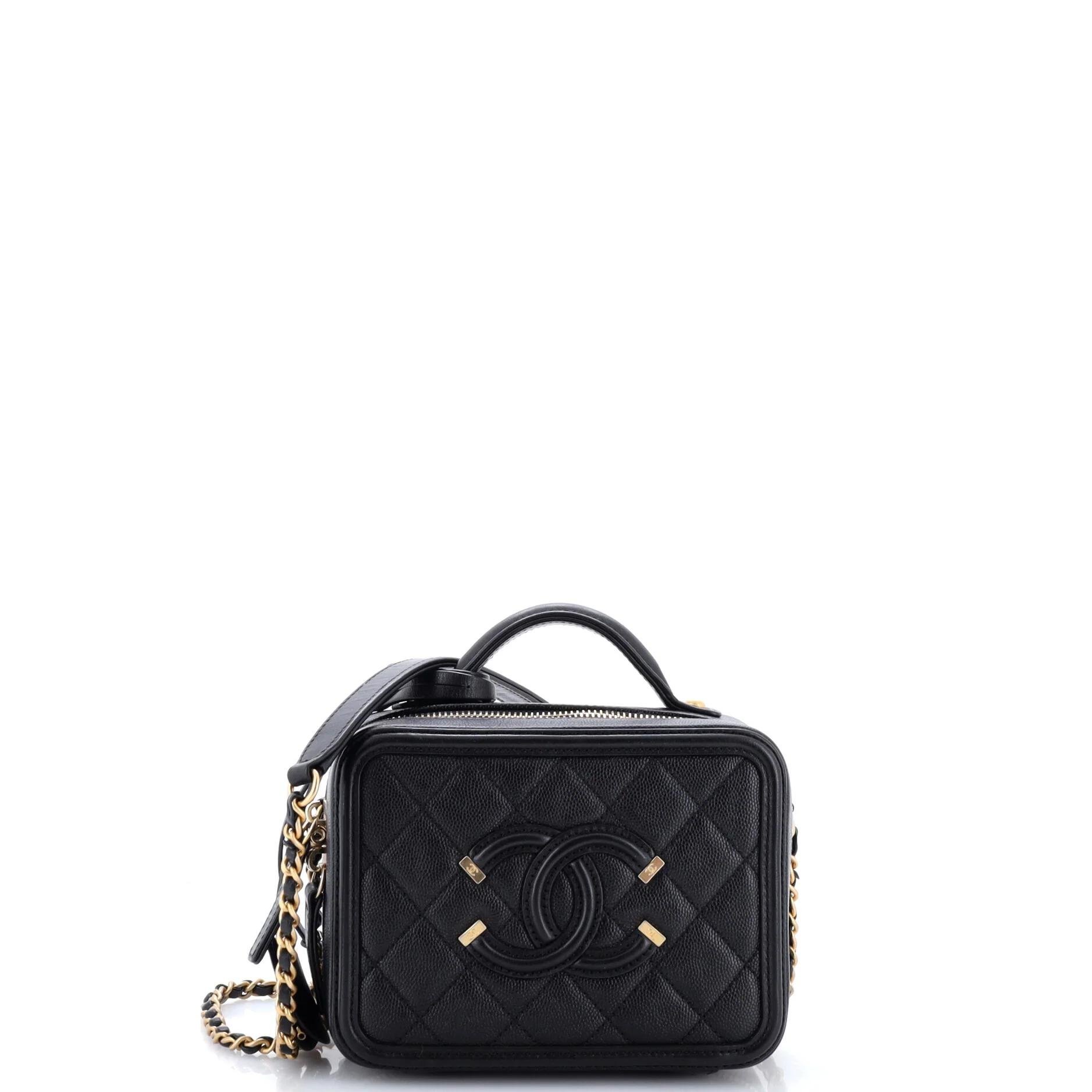 CC Filigree leather handbag