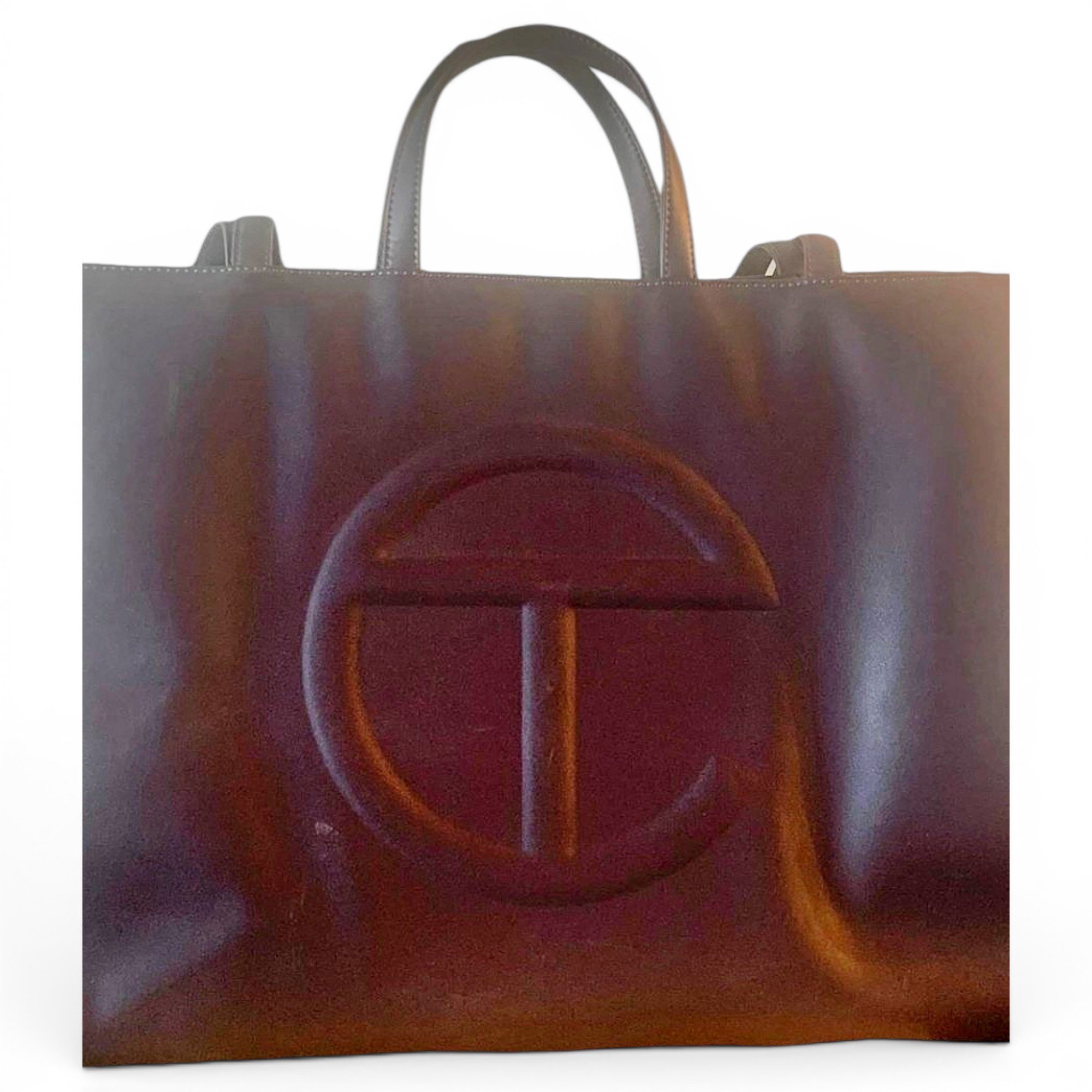 Large Shopping Bag vegan leather handbag