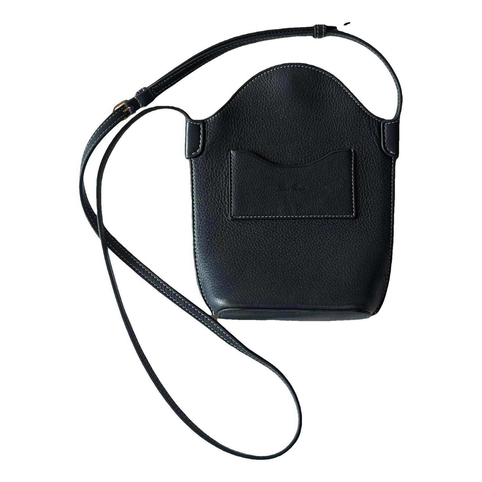 Loro Piana Leather clutch bag