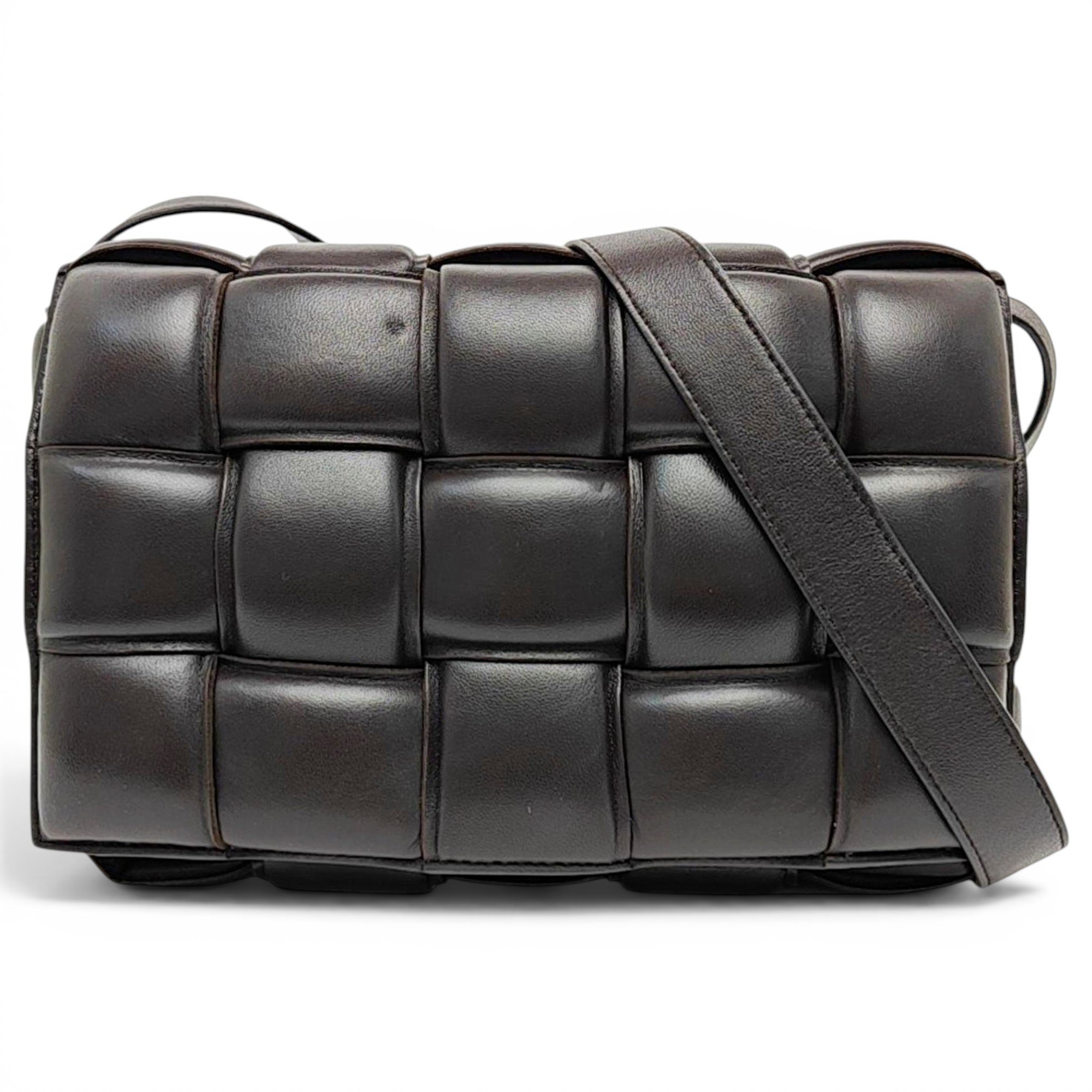 Cassette Padded leather crossbody bag
