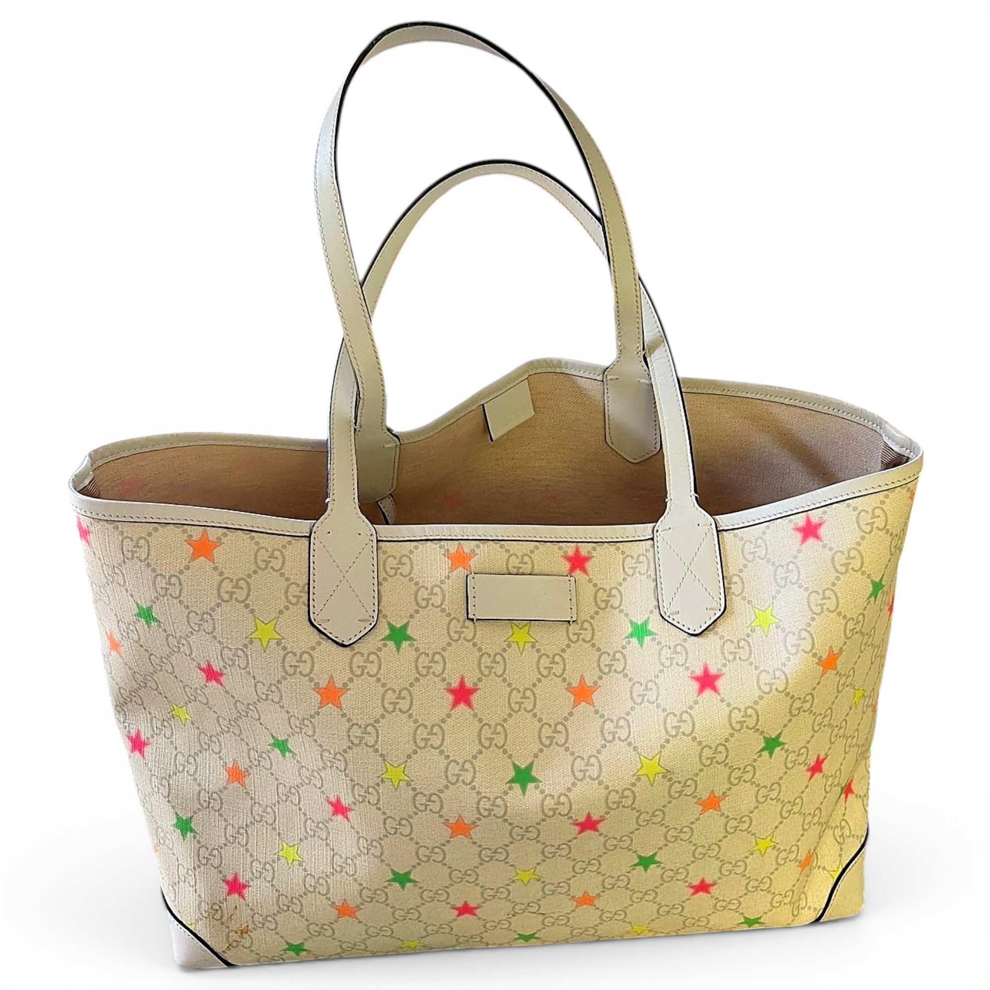 Leather tote