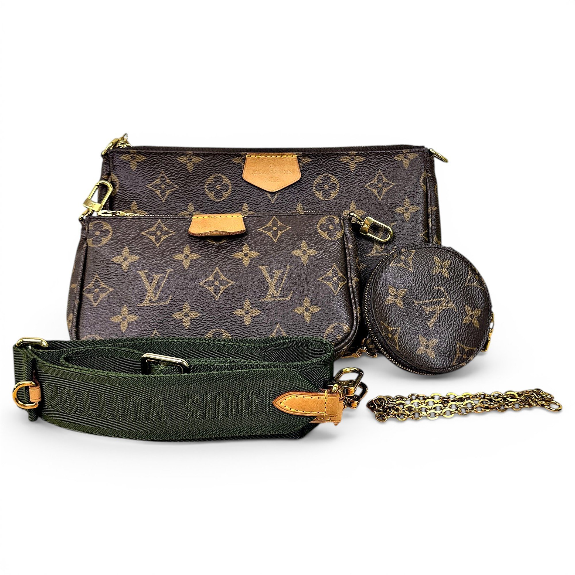 Multi Pochette Accessoires leather handbag