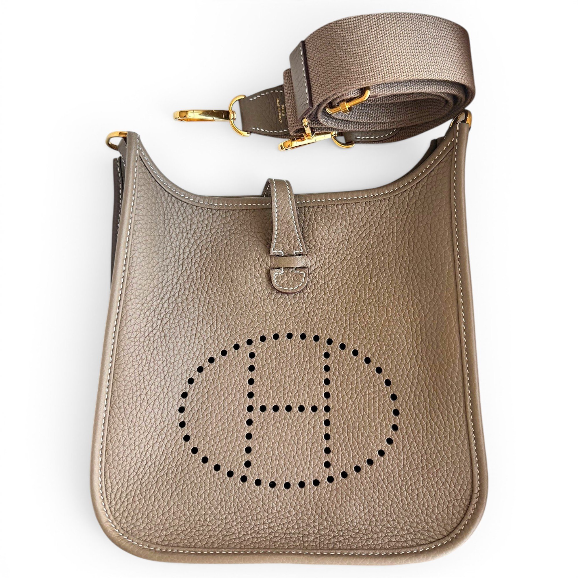 Evelyne leather crossbody bag