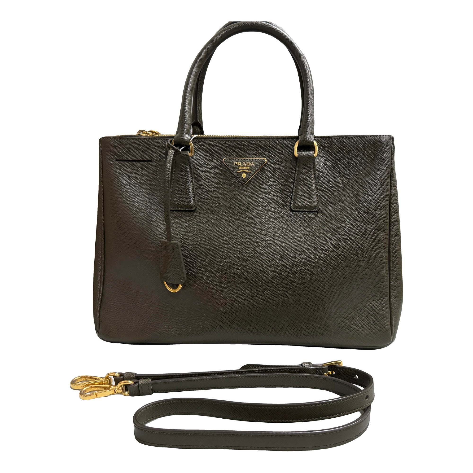 Galleria leather handbag