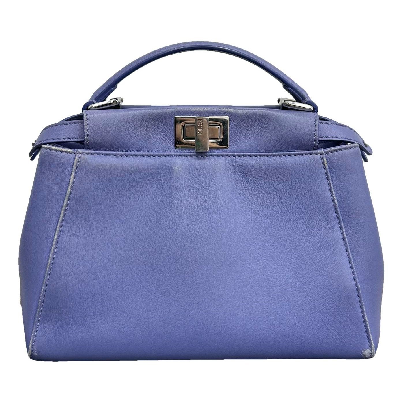 Peekaboo leather handbag