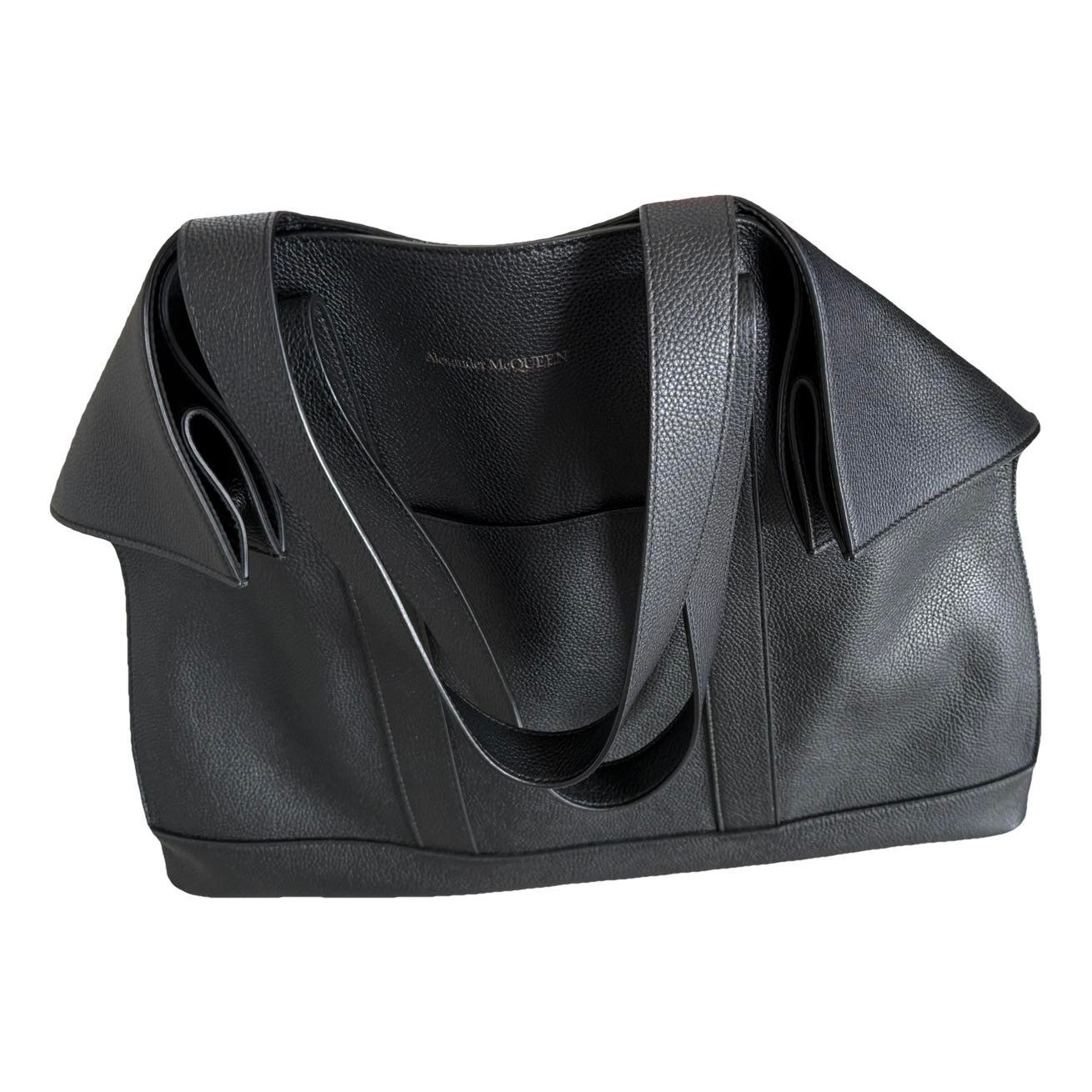 Leather tote