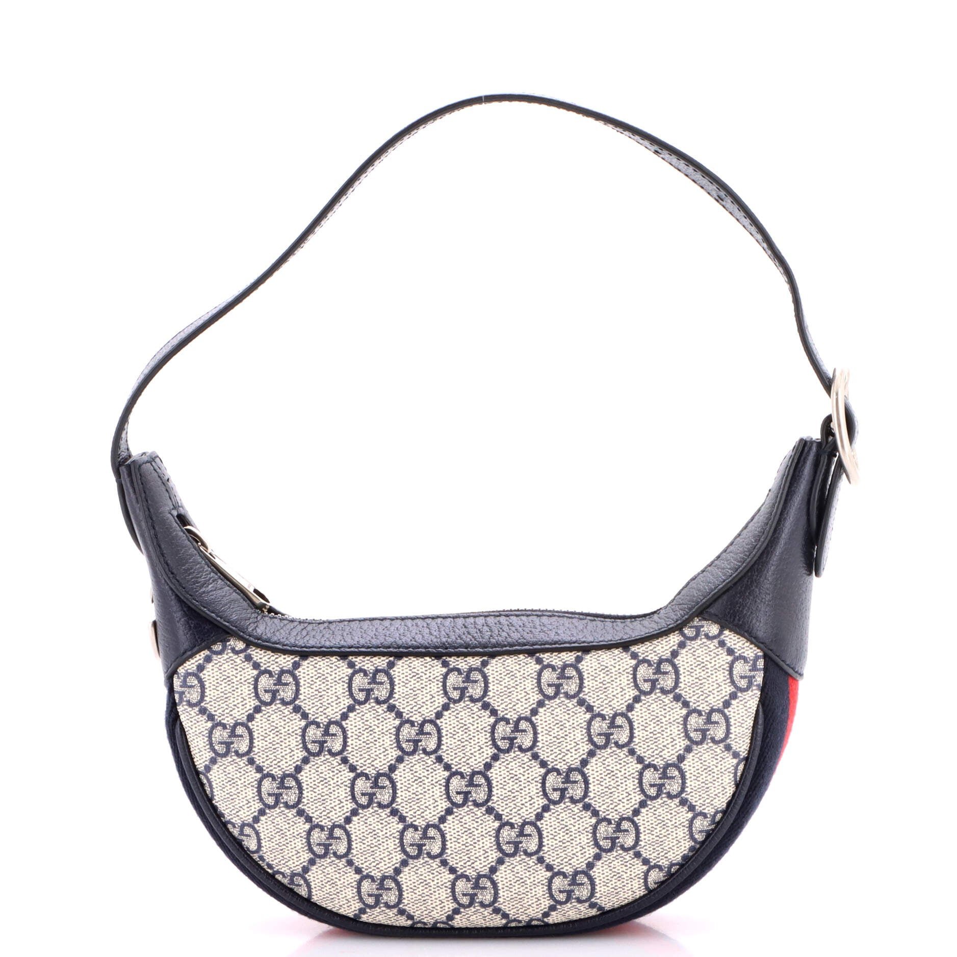 Ophidia Half Moon Bag GG Coated Canvas Mini