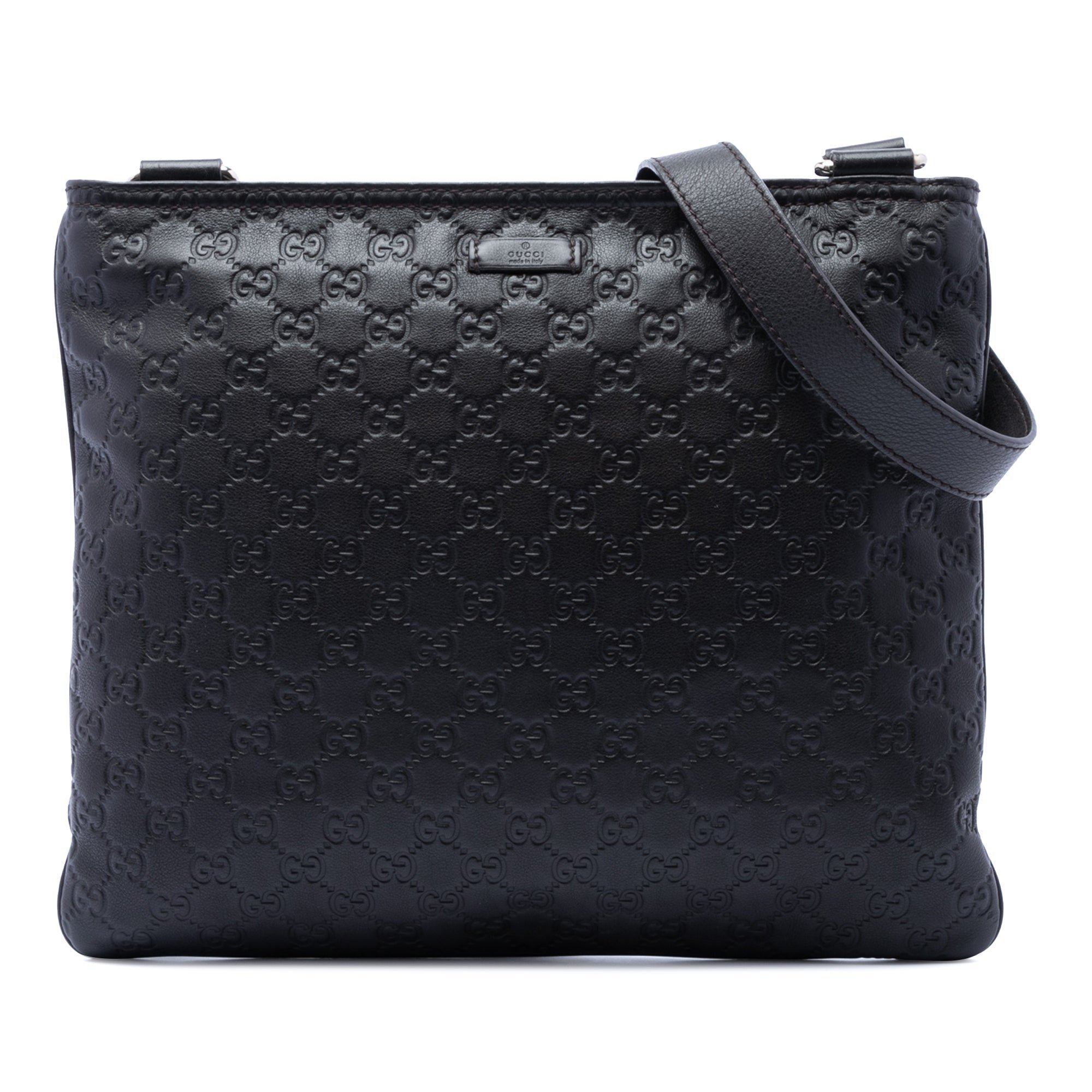 Leather crossbody bag