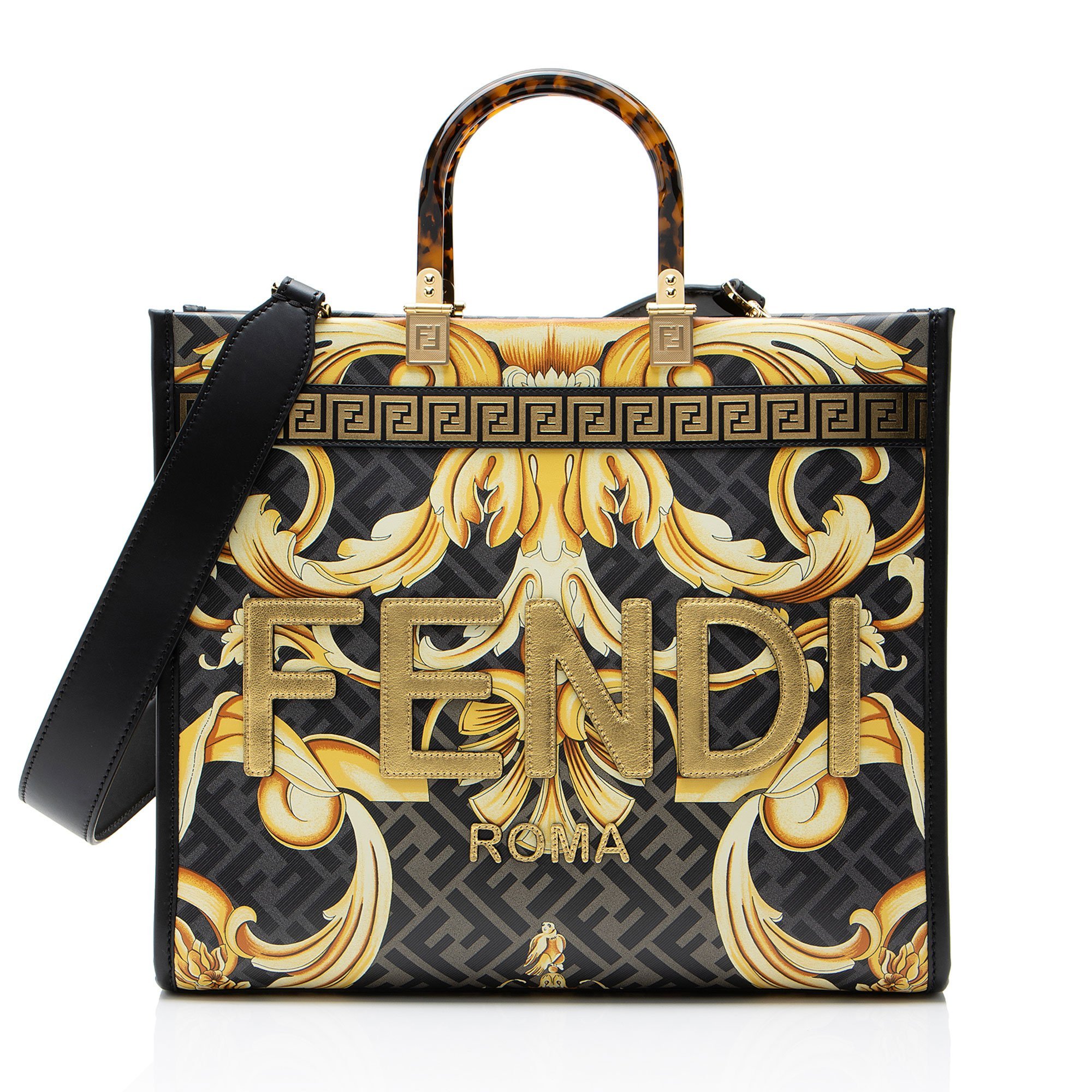 Sunshine leather tote