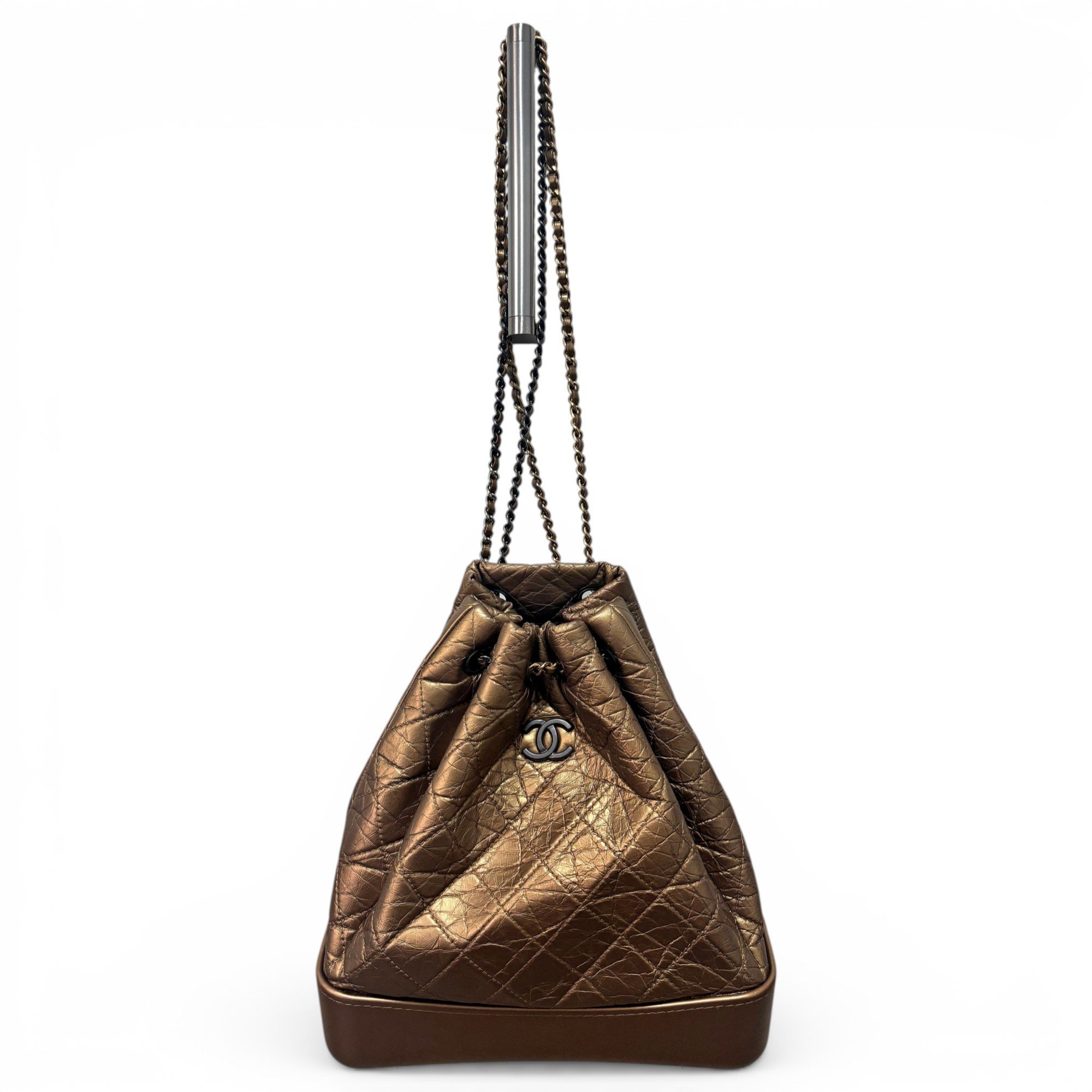 Gabrielle Bucket leather bag