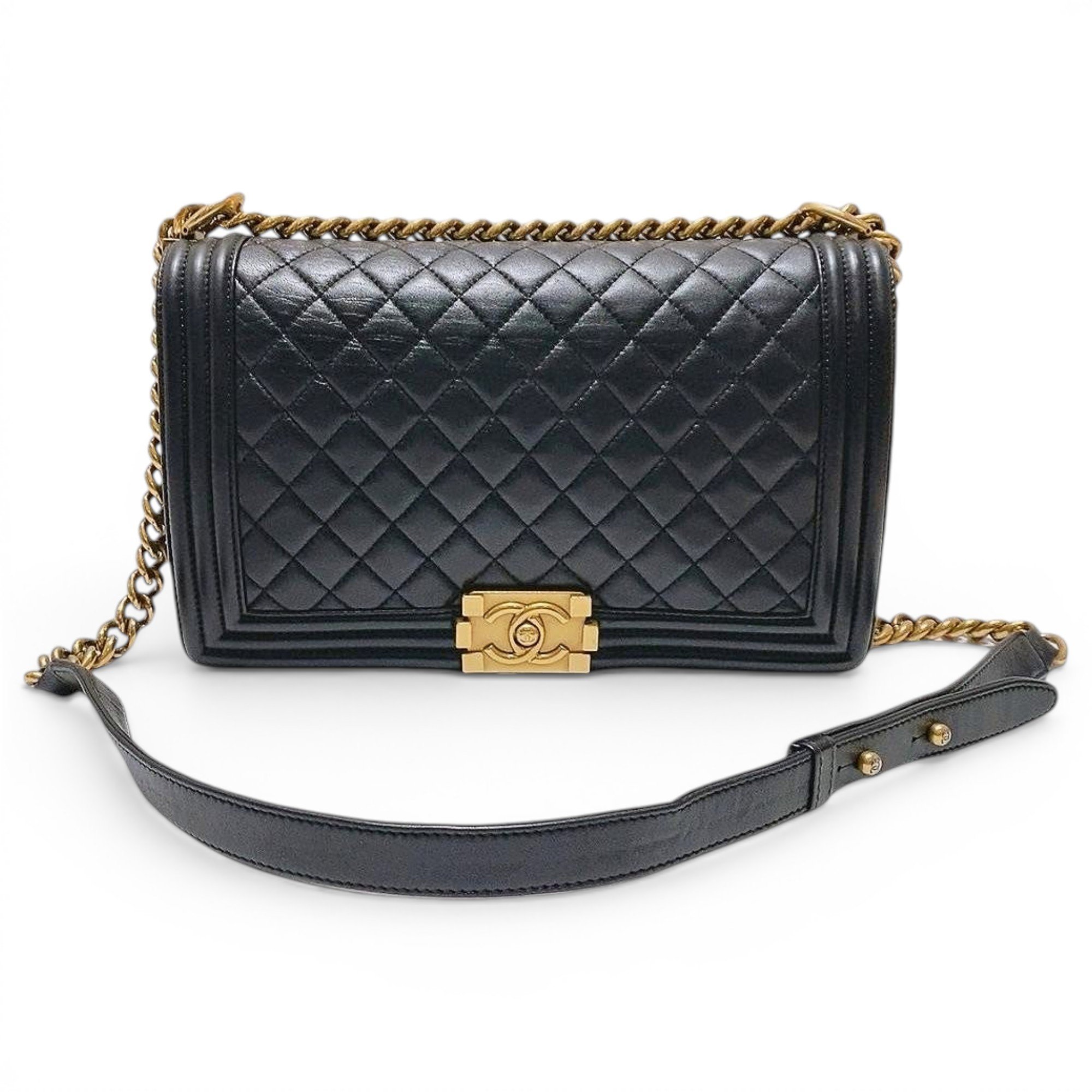 Boy leather handbag