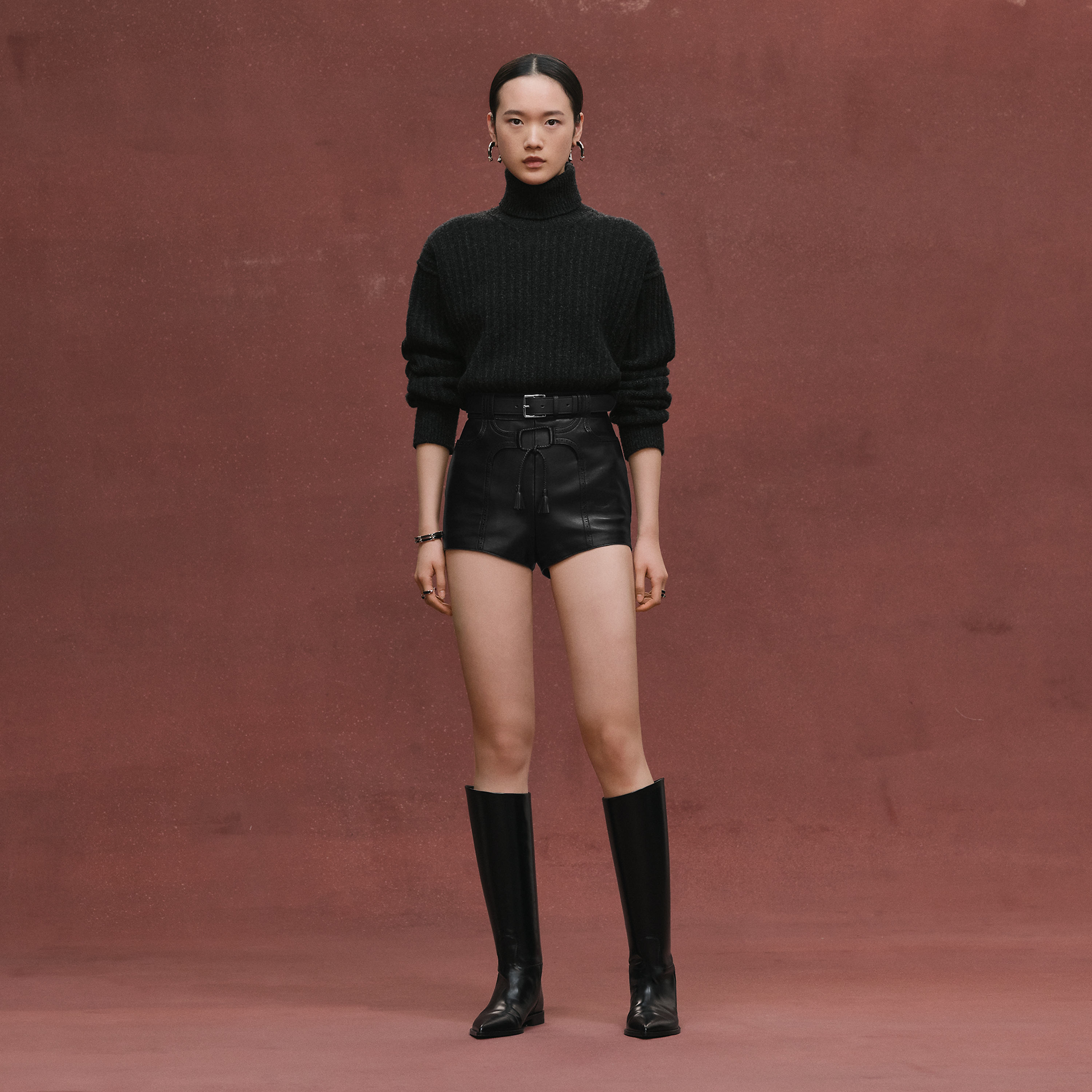 Shorts with perforated details