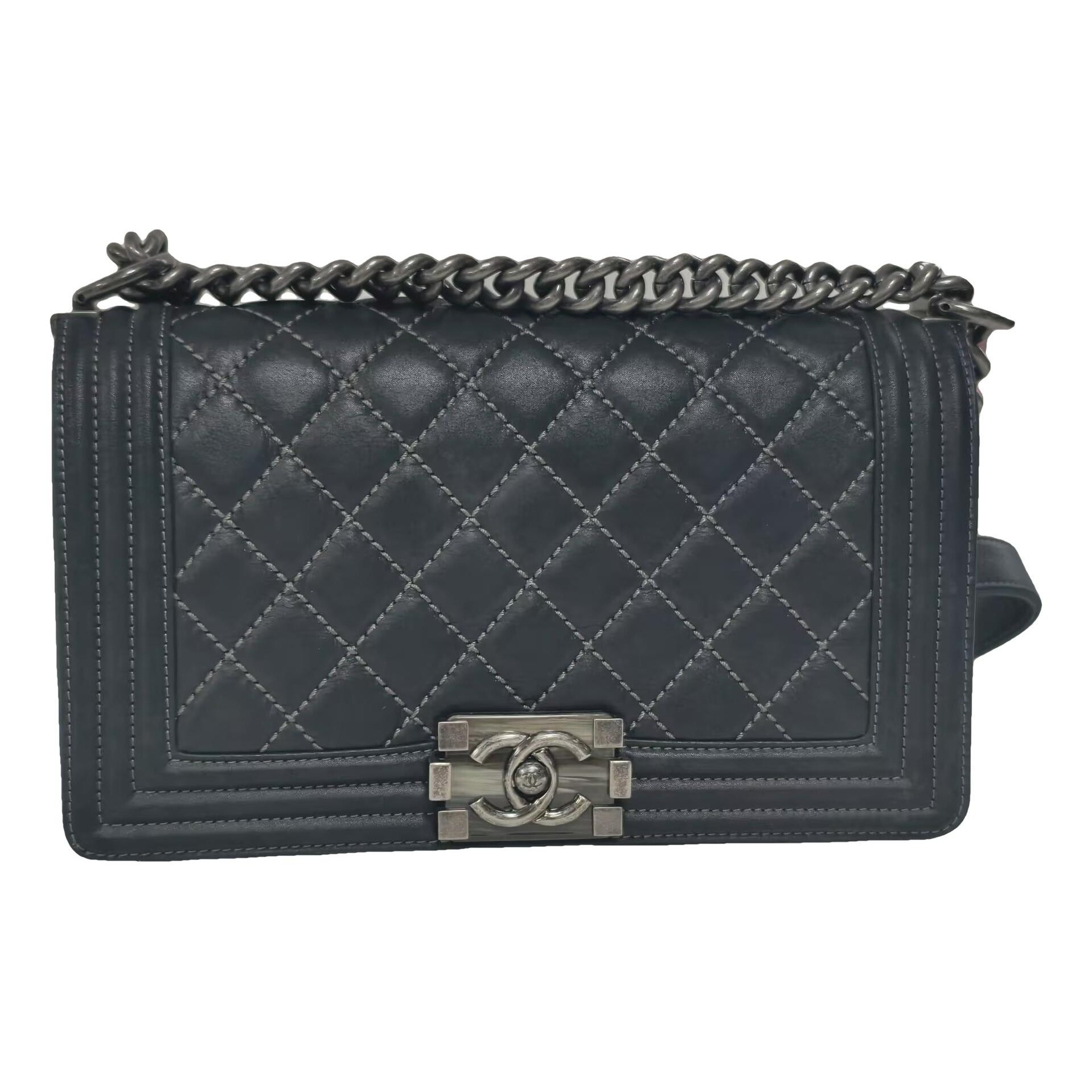 Boy leather handbag