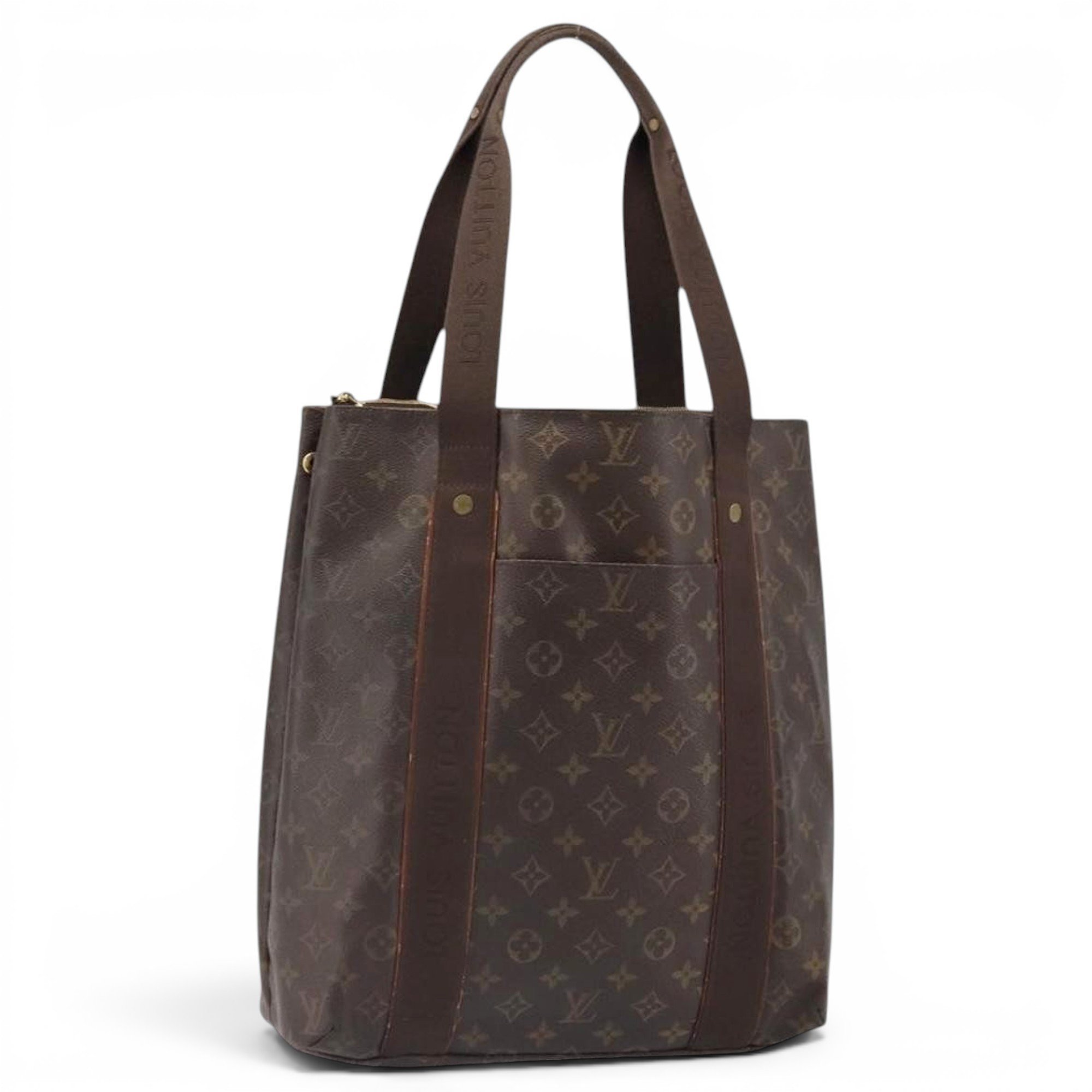 Leather tote