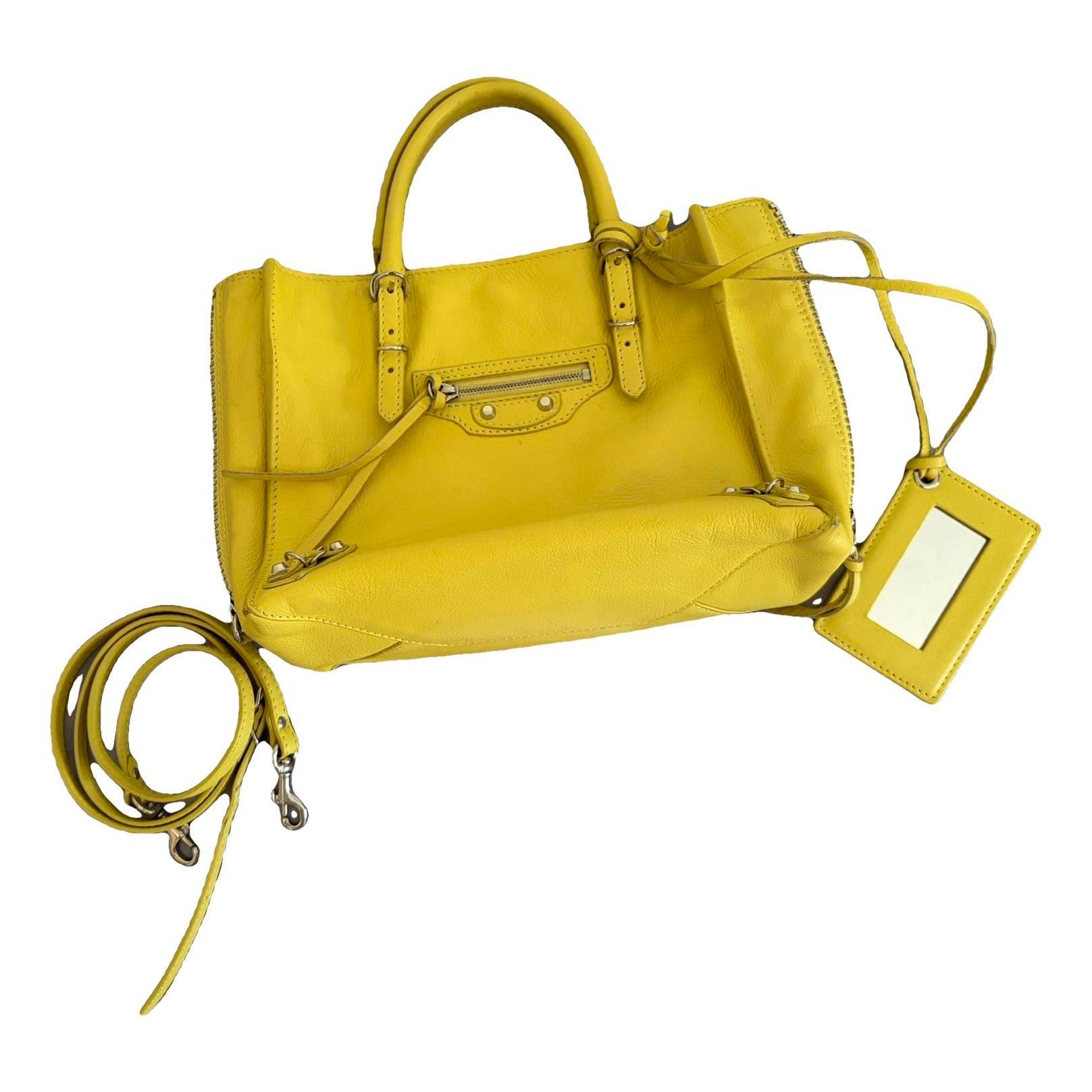 Papier leather bag