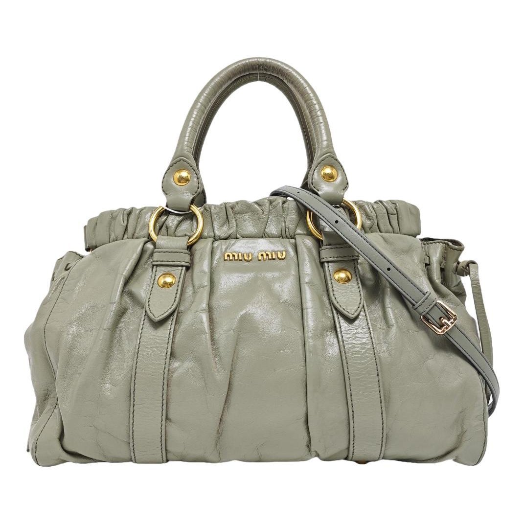 Vitello leather handbag