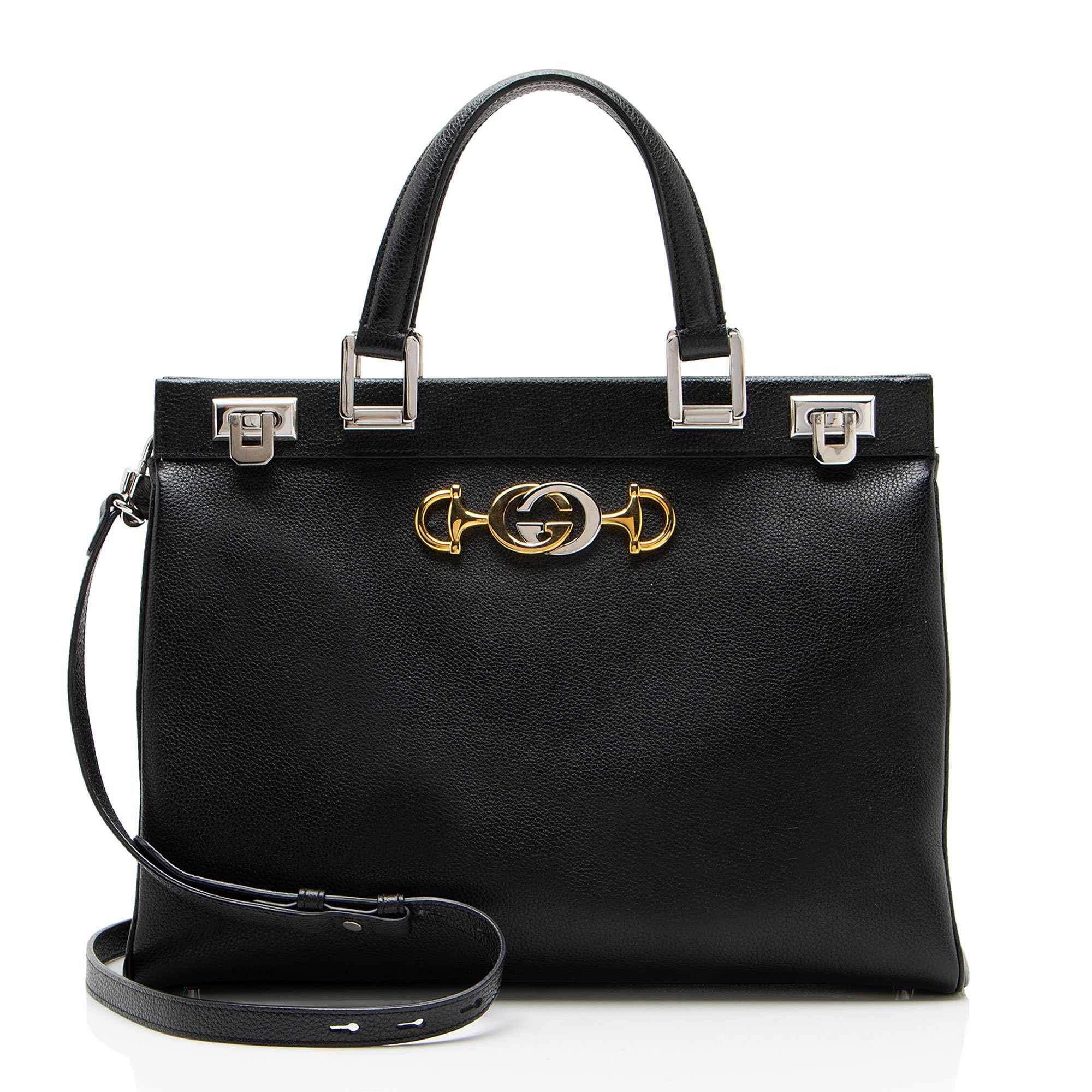 Zumi leather tote