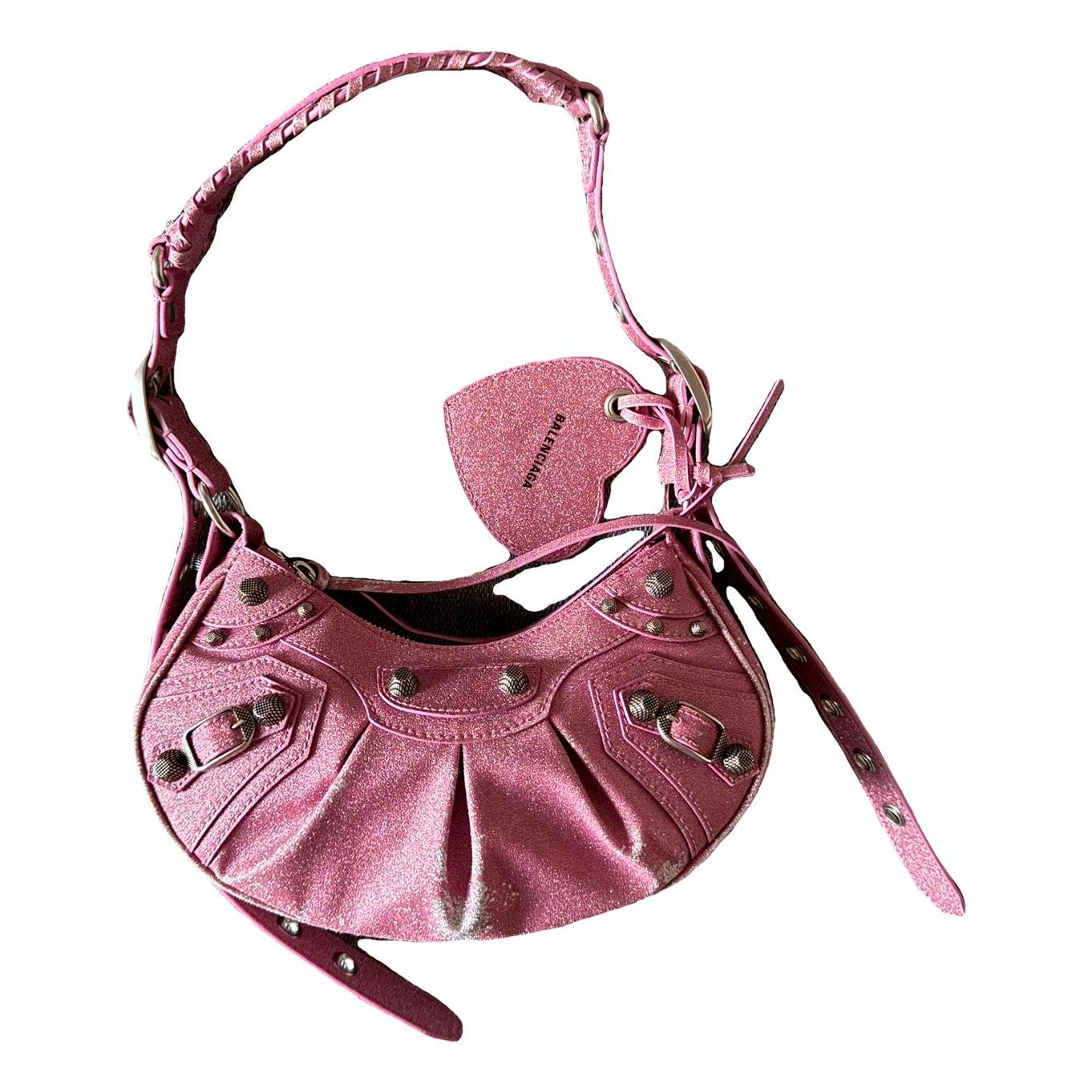 Le Cagole glitter handbag