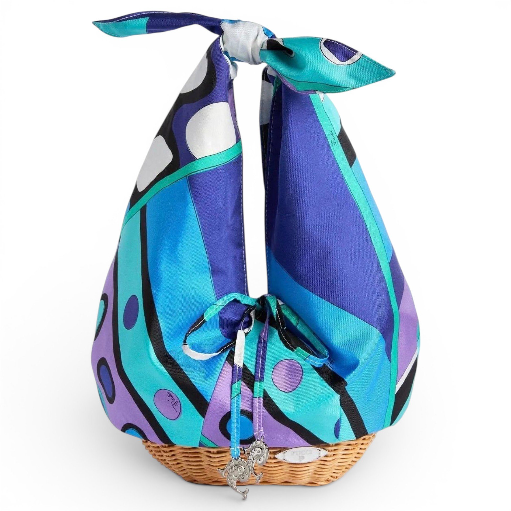 Silk handbag