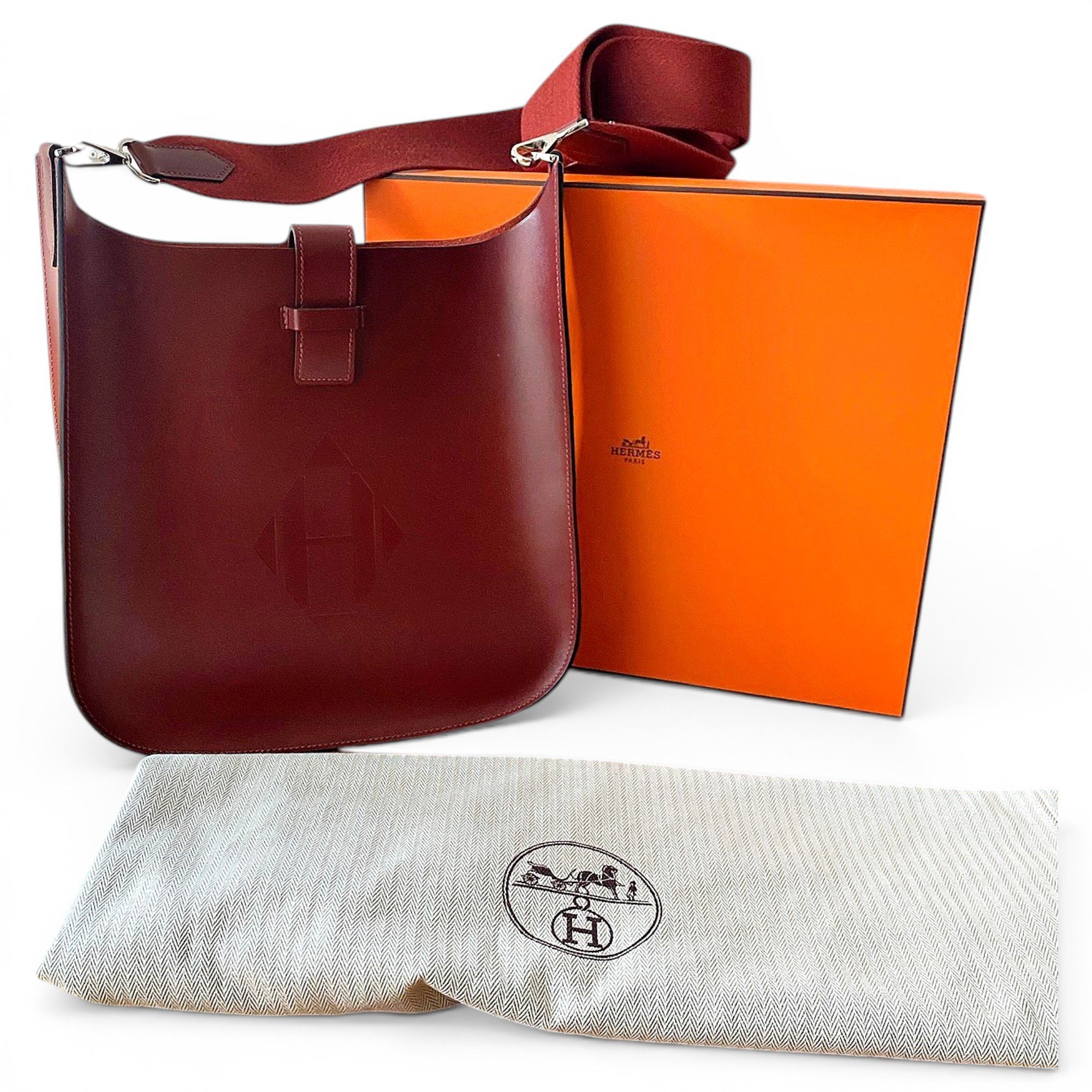 Evelyne Sellier leather crossbody bag