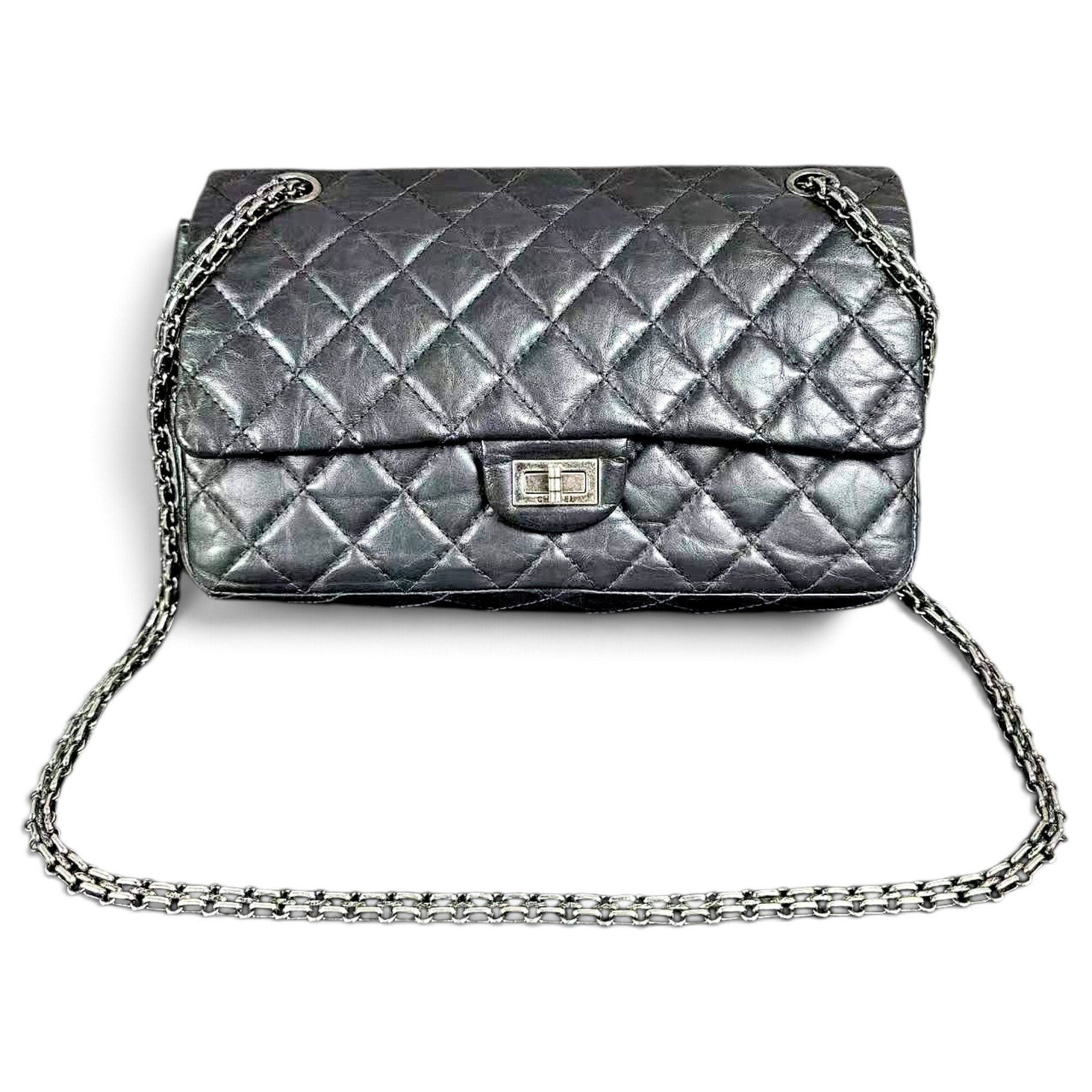 2.55 leather handbag