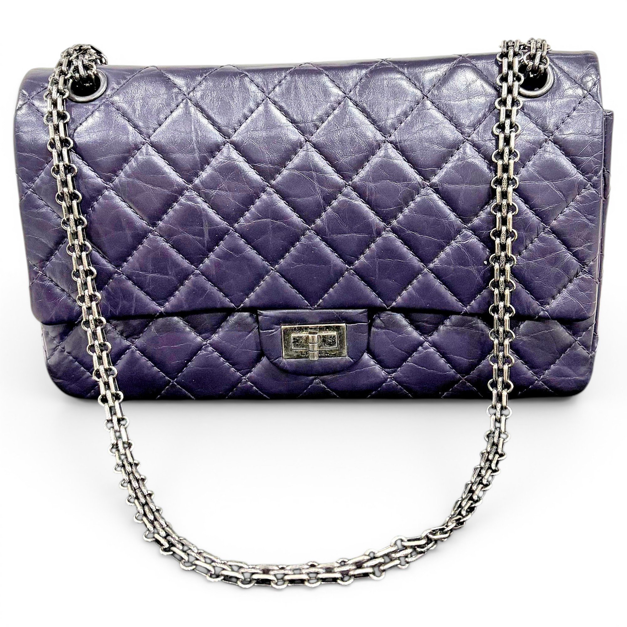 2.55 leather handbag