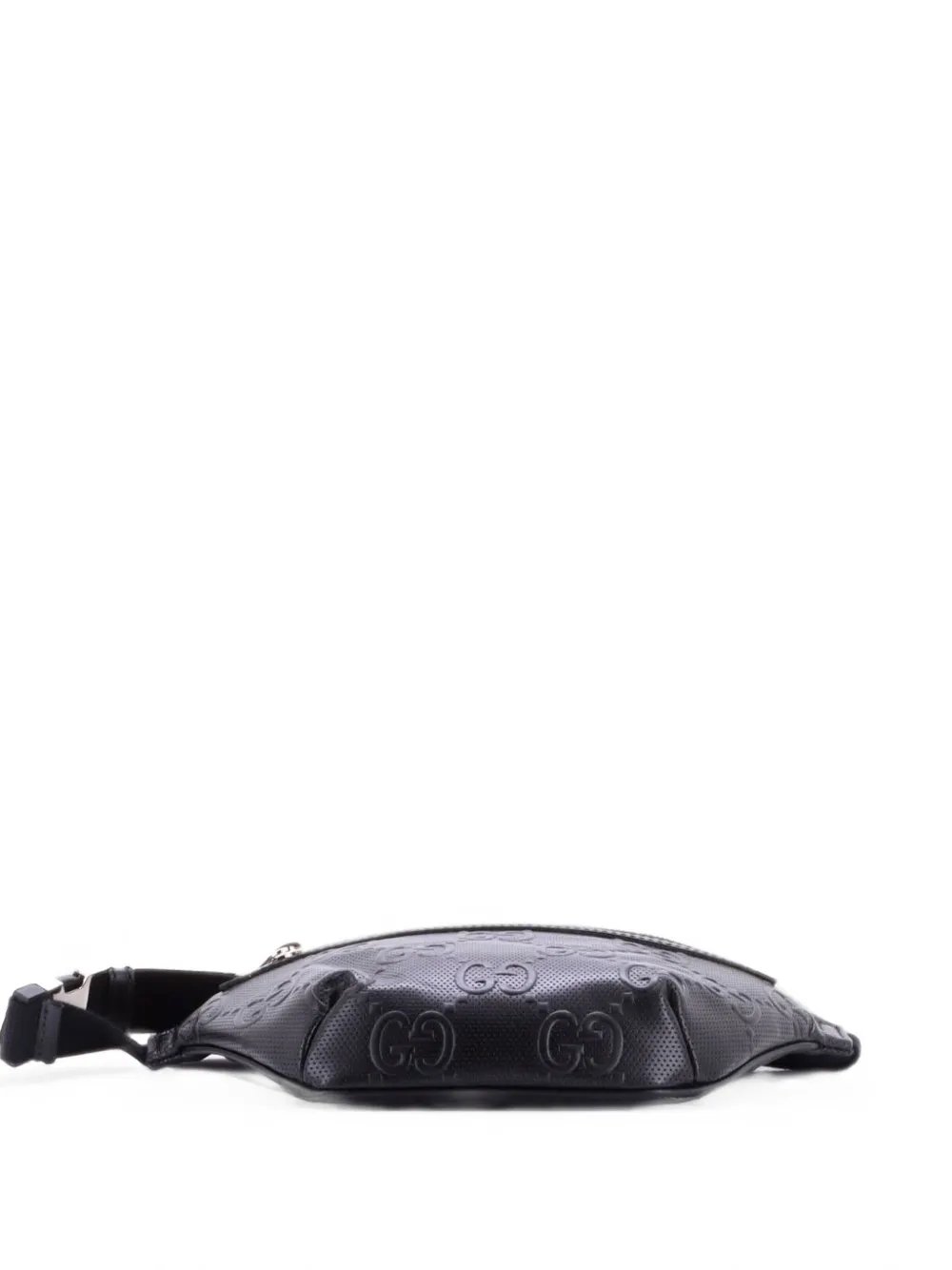 GG Embossed Perforated Leather Small belt bag