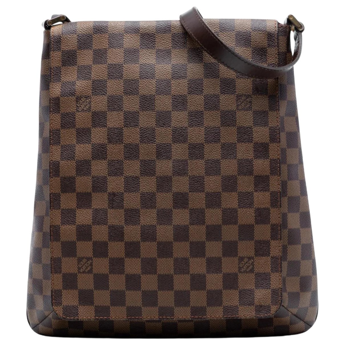 Musette cloth crossbody bag