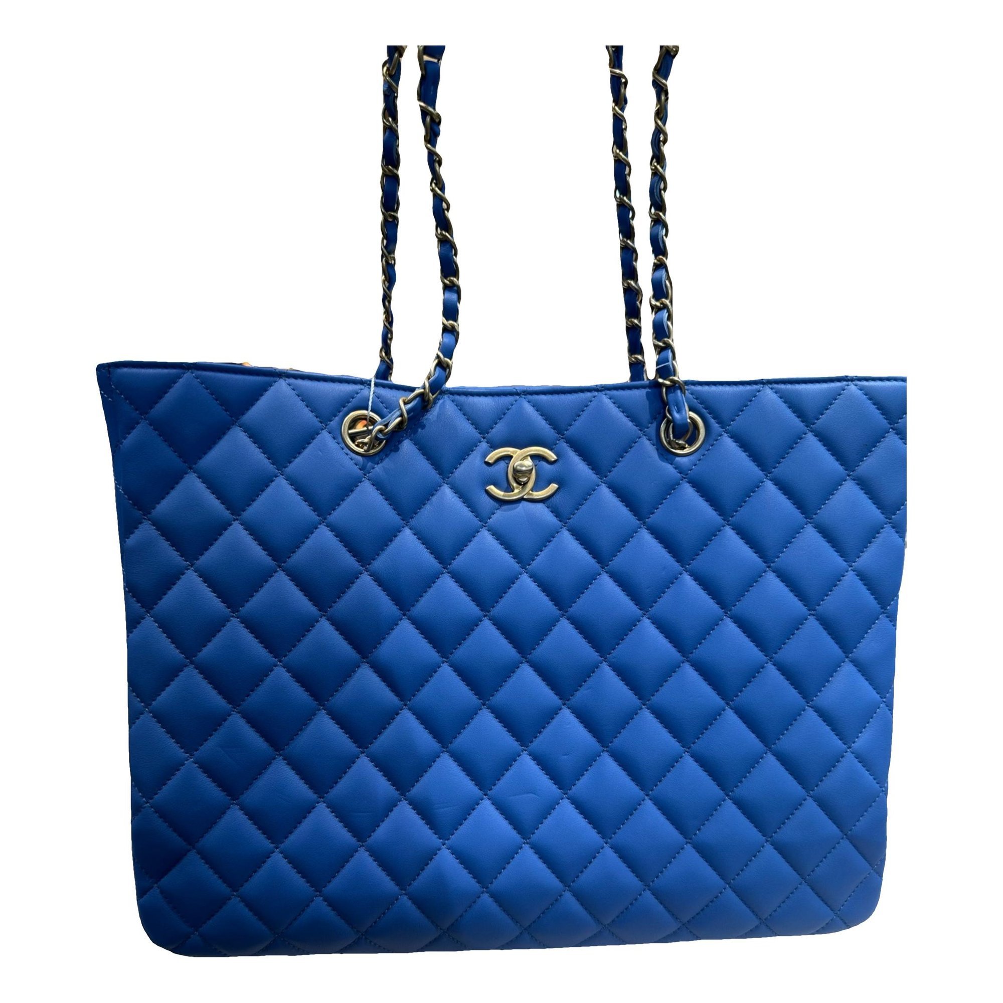 Leather tote