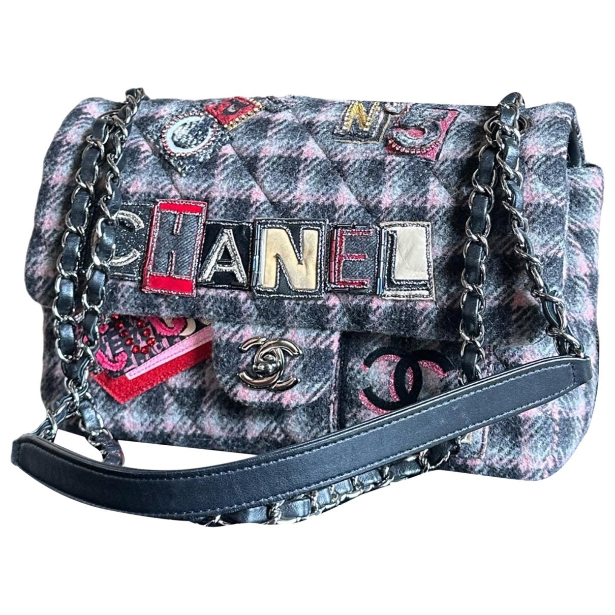 Timeless/Classique tweed crossbody bag