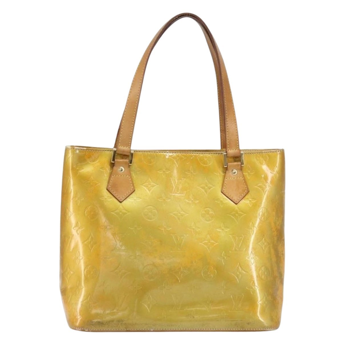 Houston patent leather handbag
