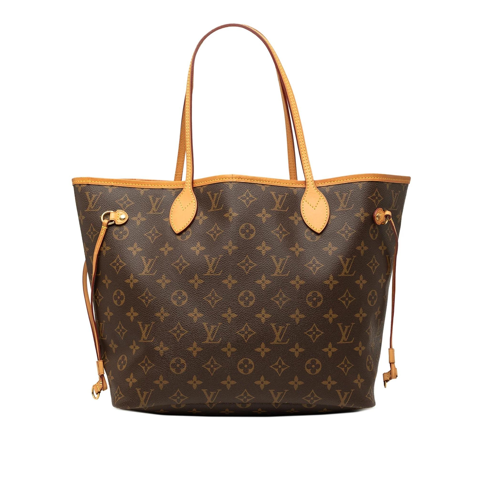Neverfull leather tote