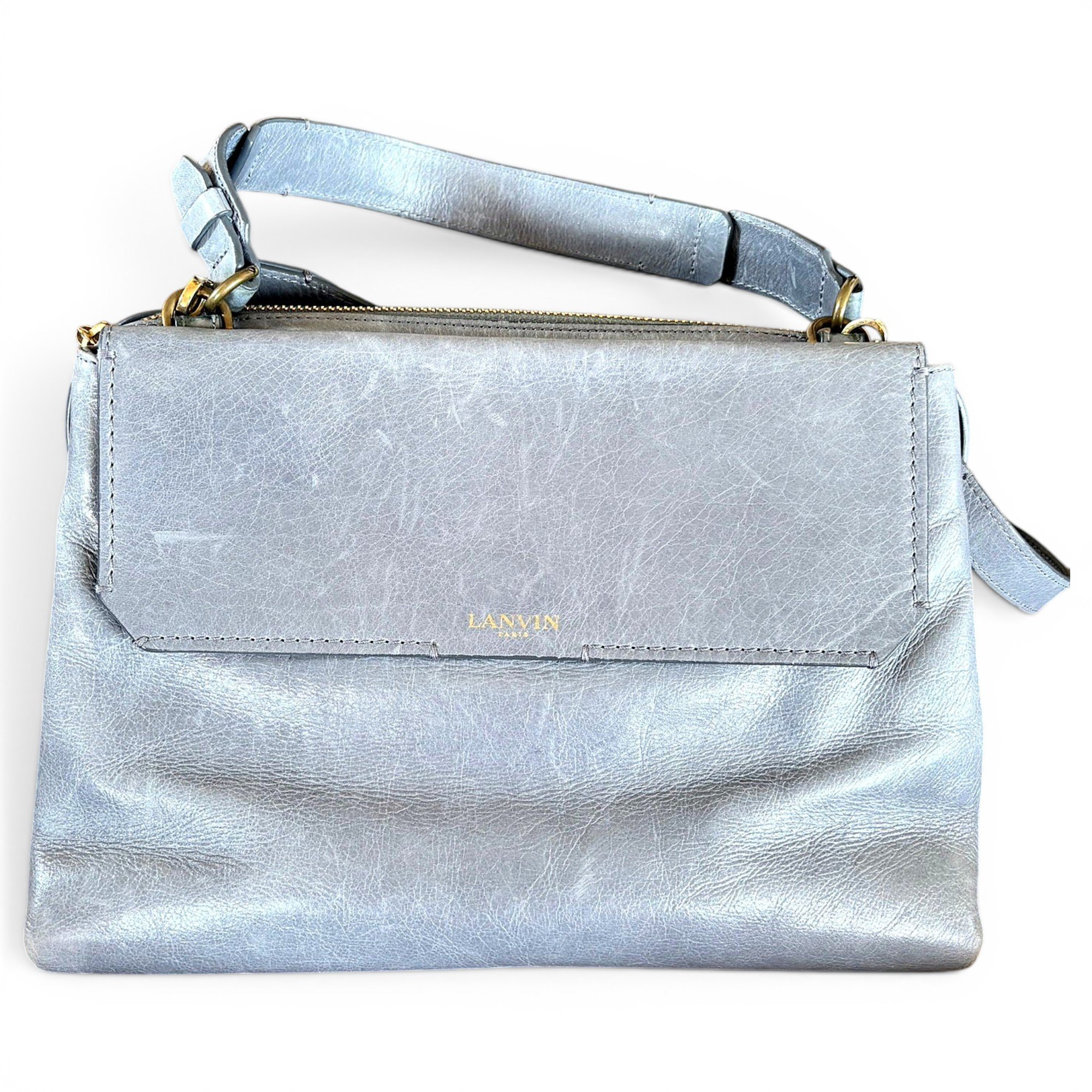 Leather handbag