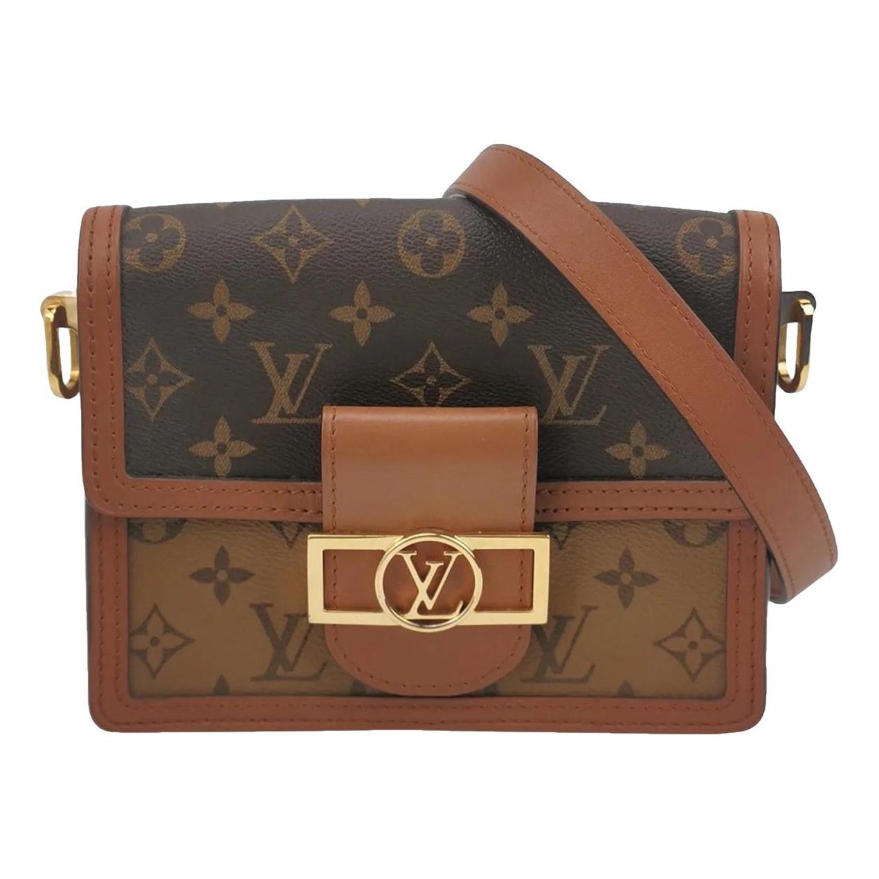 Dauphine leather mini bag