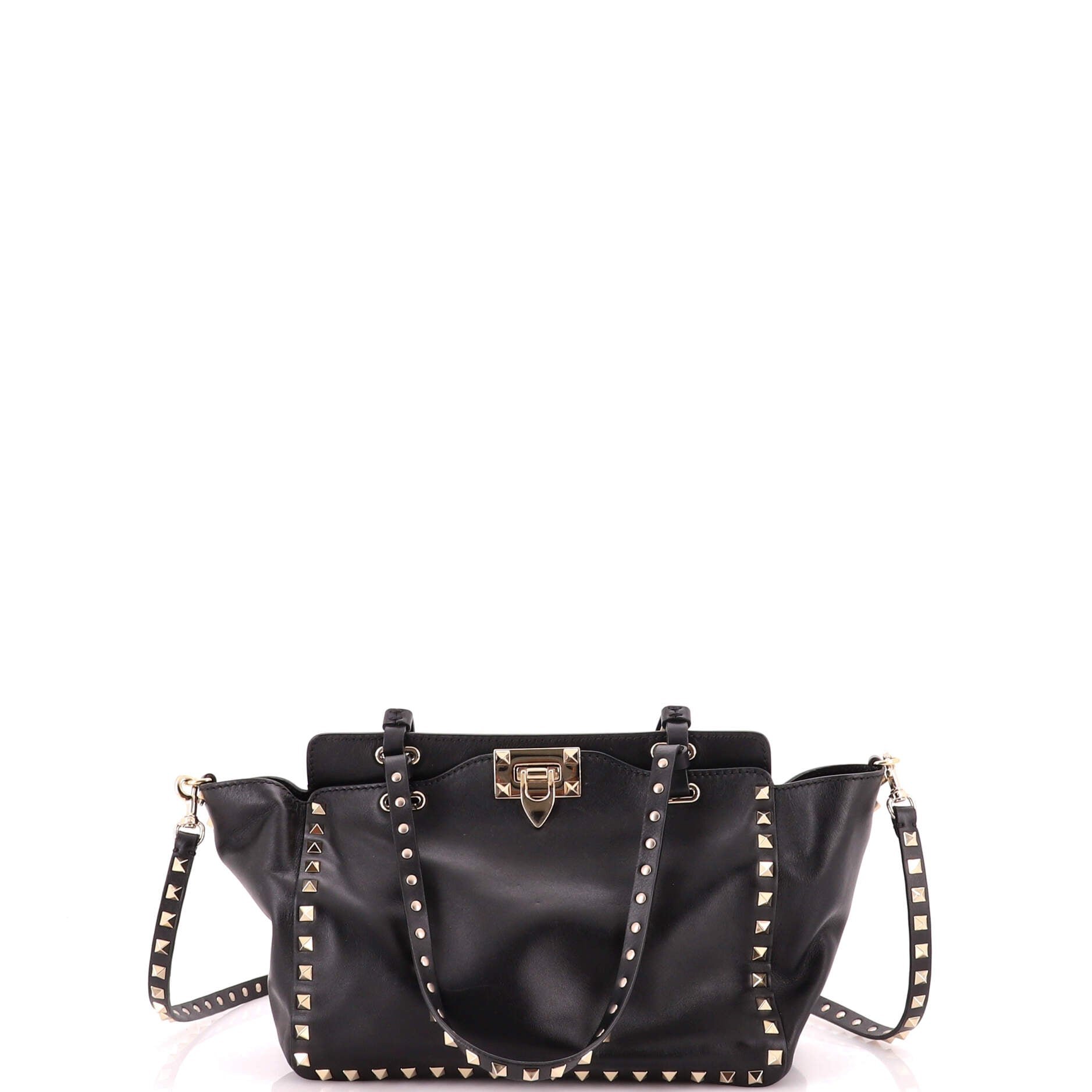Rockstud Tote Soft Leather Small