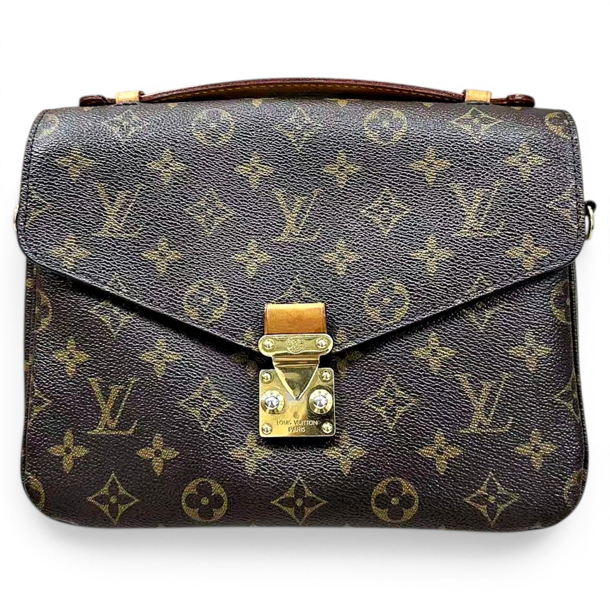 Metis leather handbag