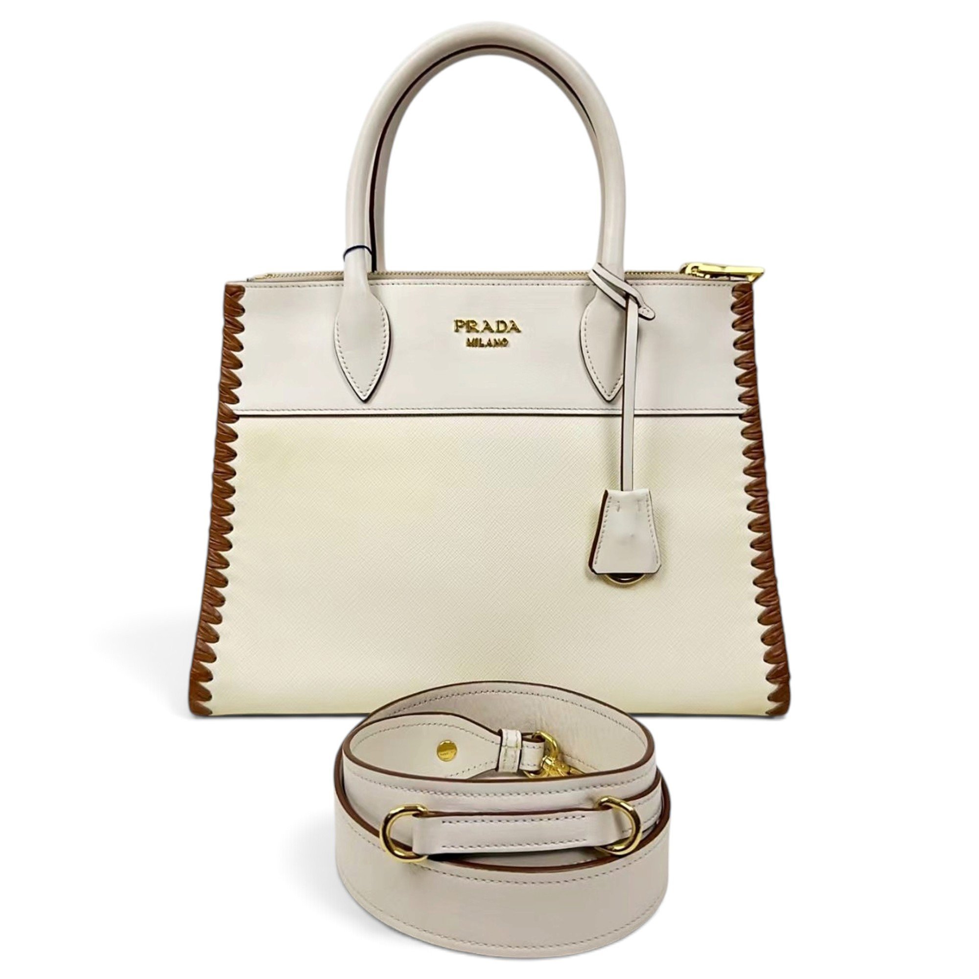 Leather handbag