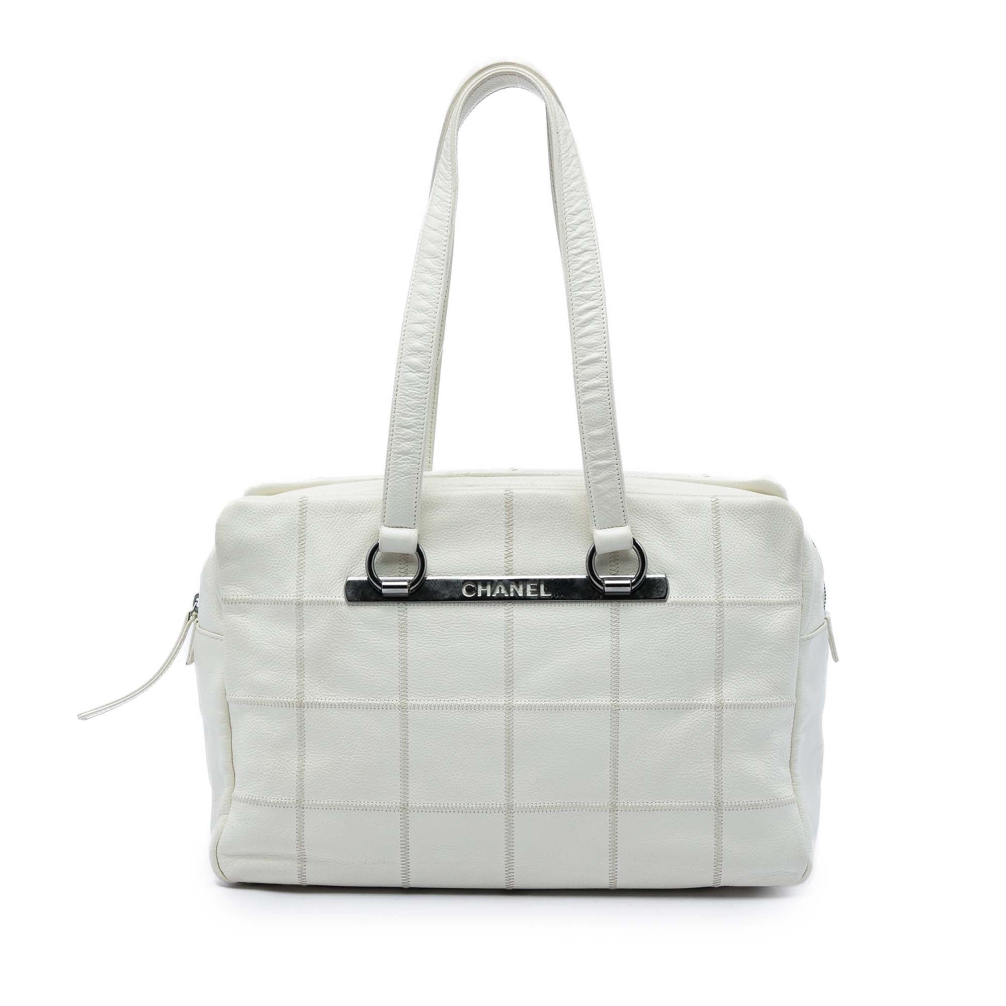 East West Chocolate Bar leather handbag