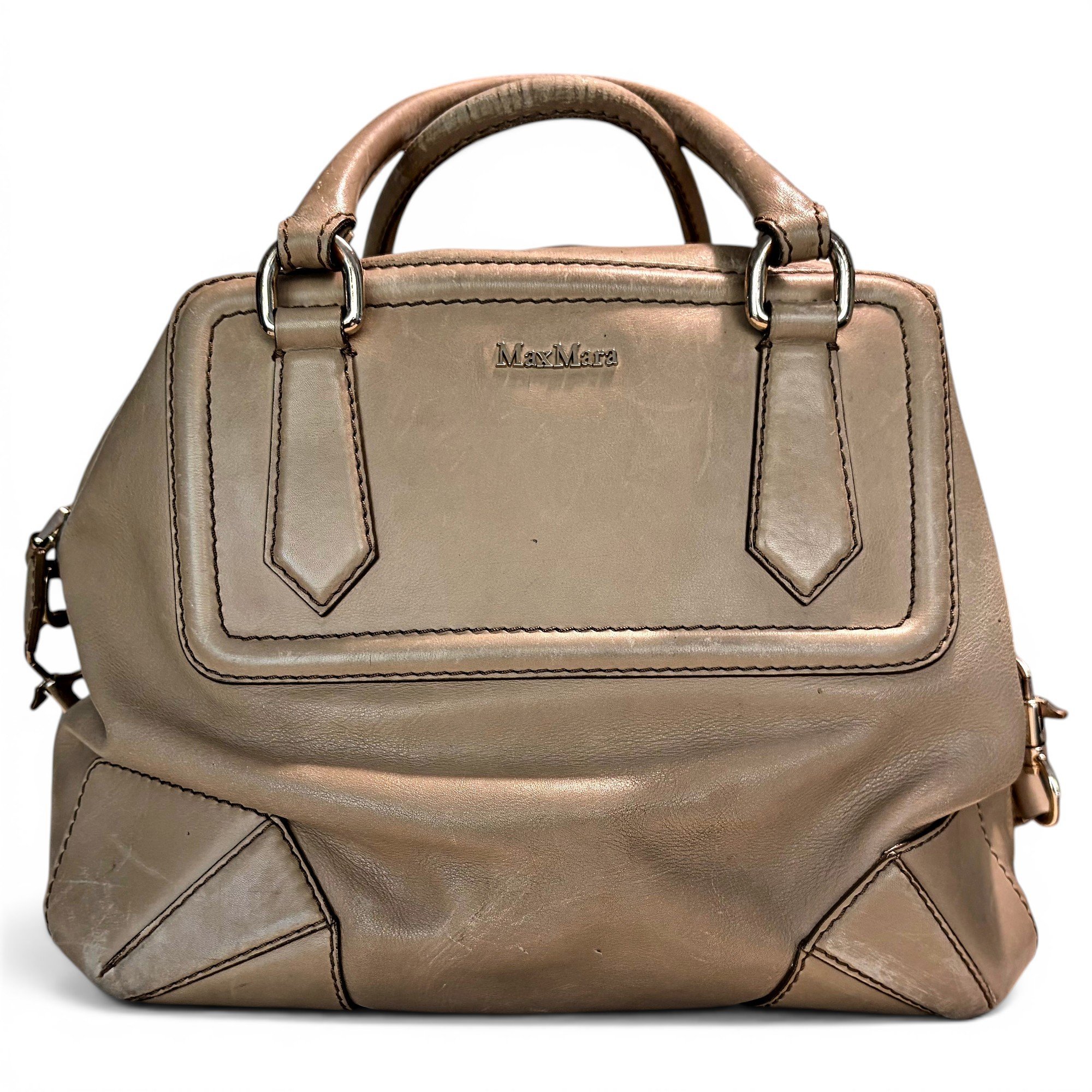 Leather handbag