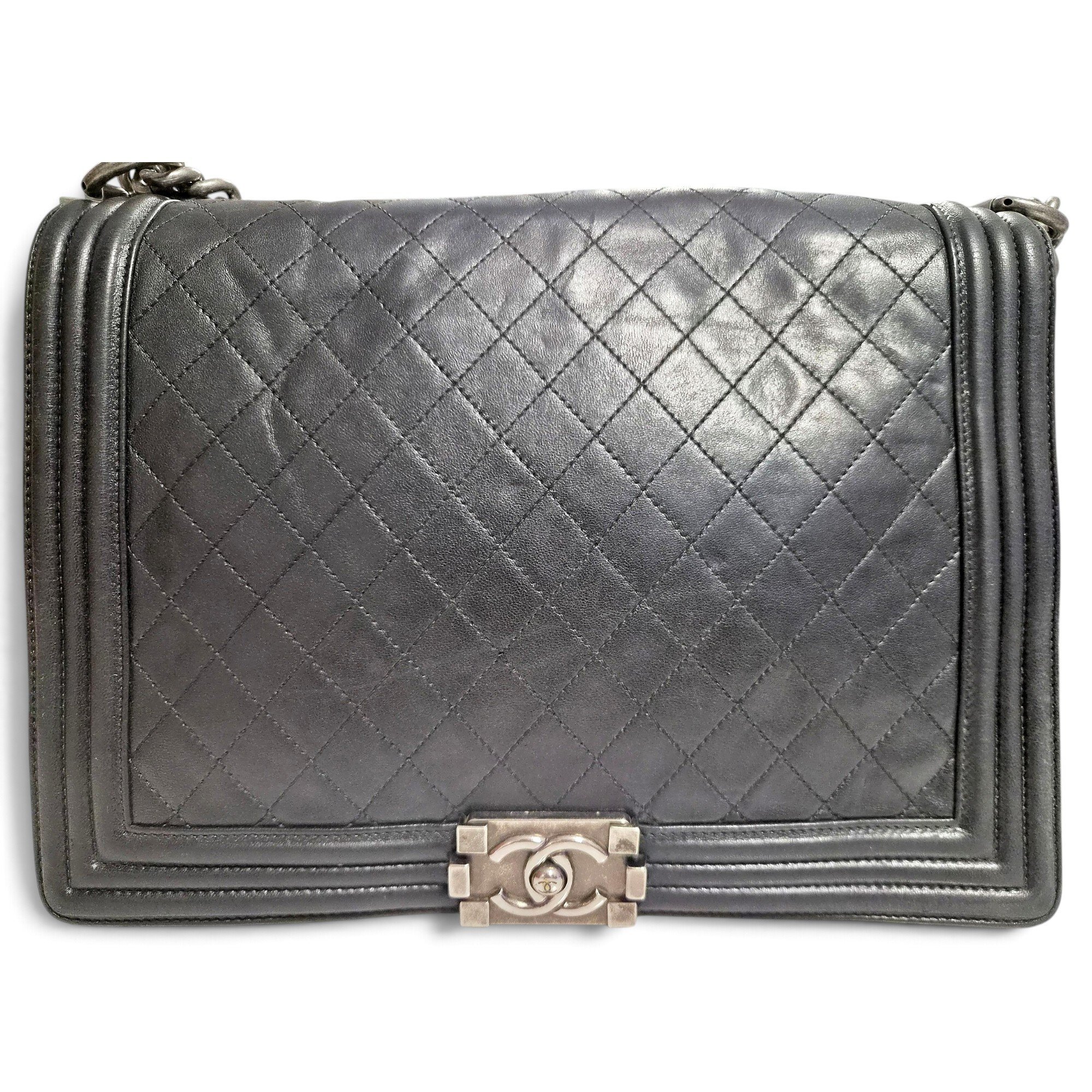 Boy leather crossbody bag