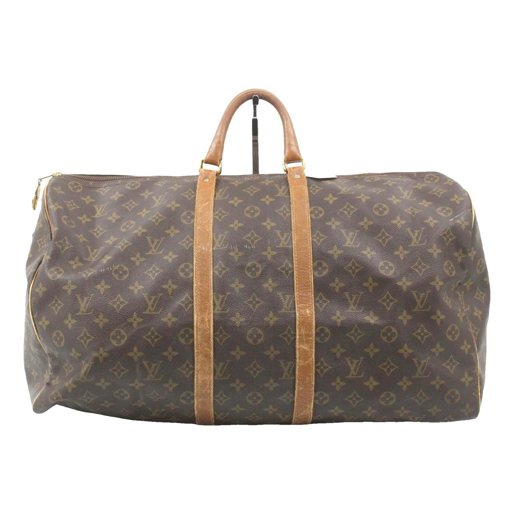 Keepall leather 48h bag