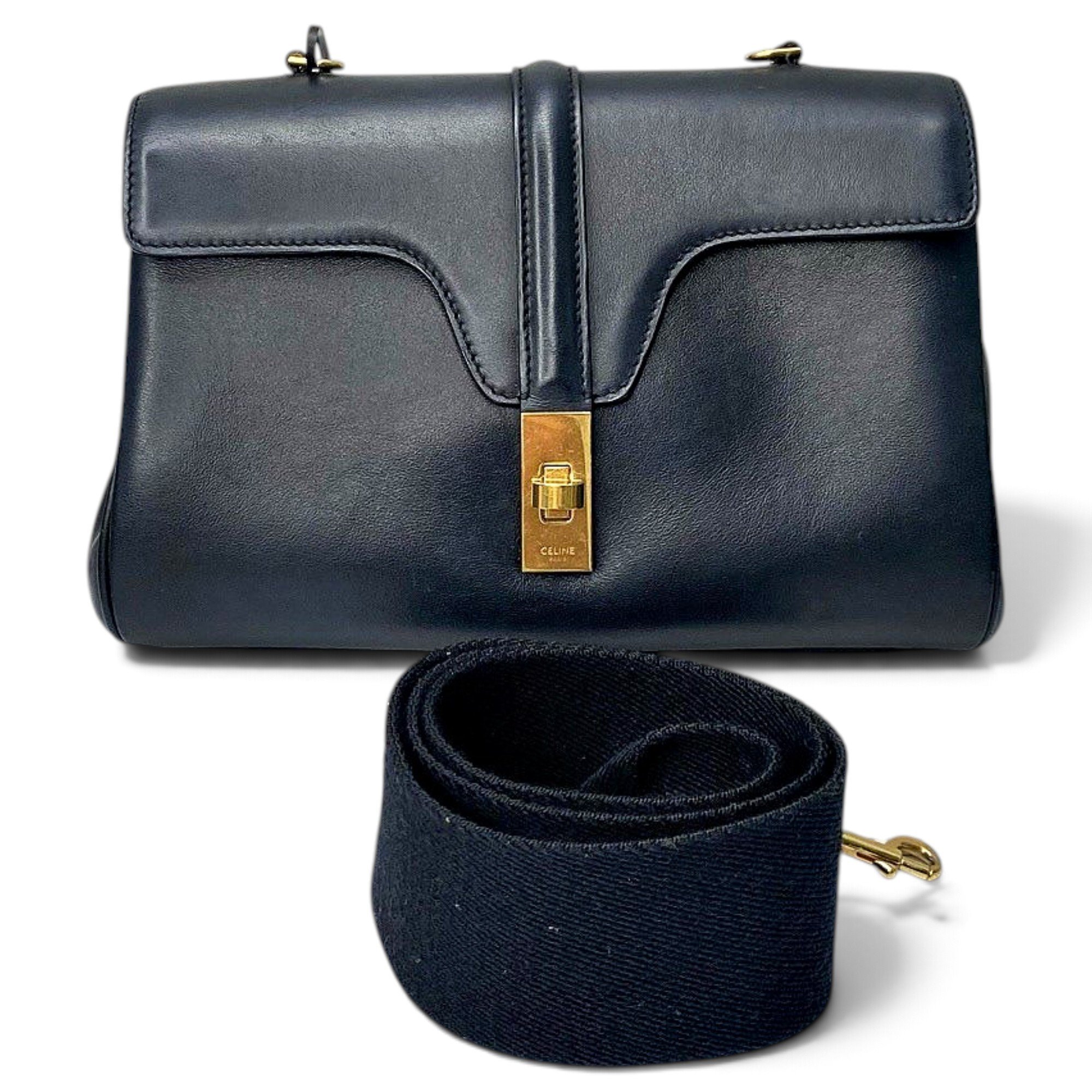 Sac 16 leather handbag