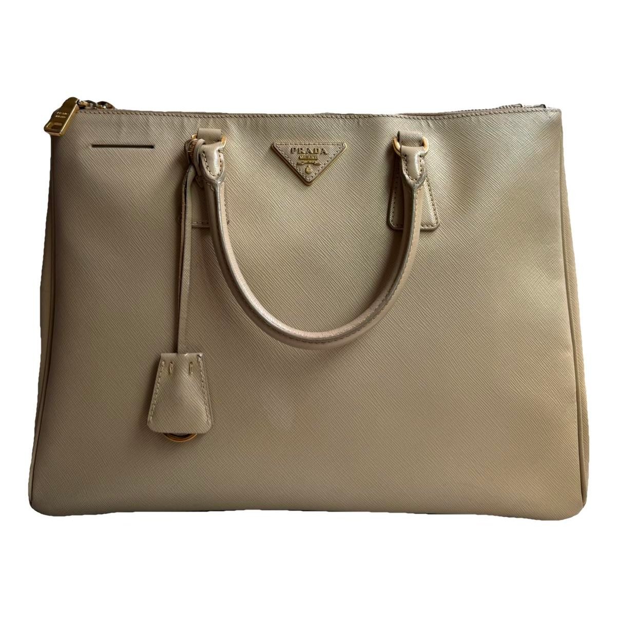 Leather tote